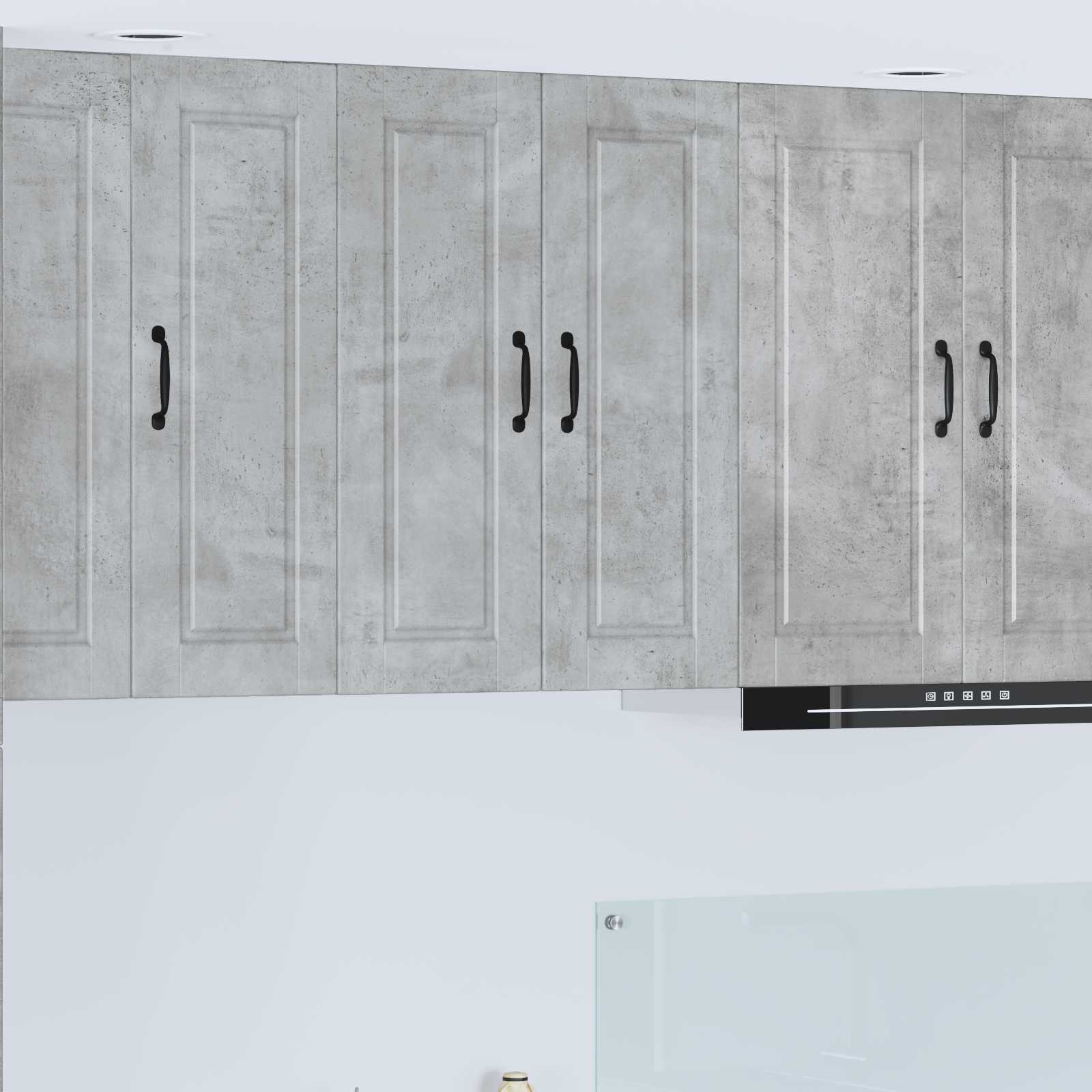 Virtuvės spintelė Betono pilka 60 x 31 x 80 cm Apdirbta mediena