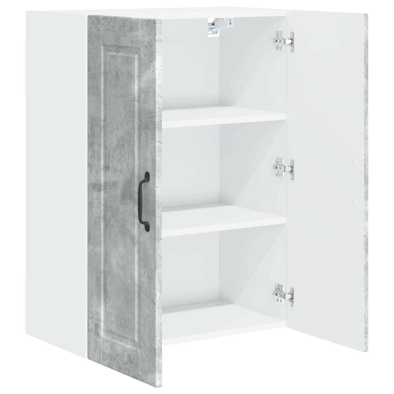 Virtuvės spintelė Betono pilka 60 x 31 x 80 cm Apdirbta mediena