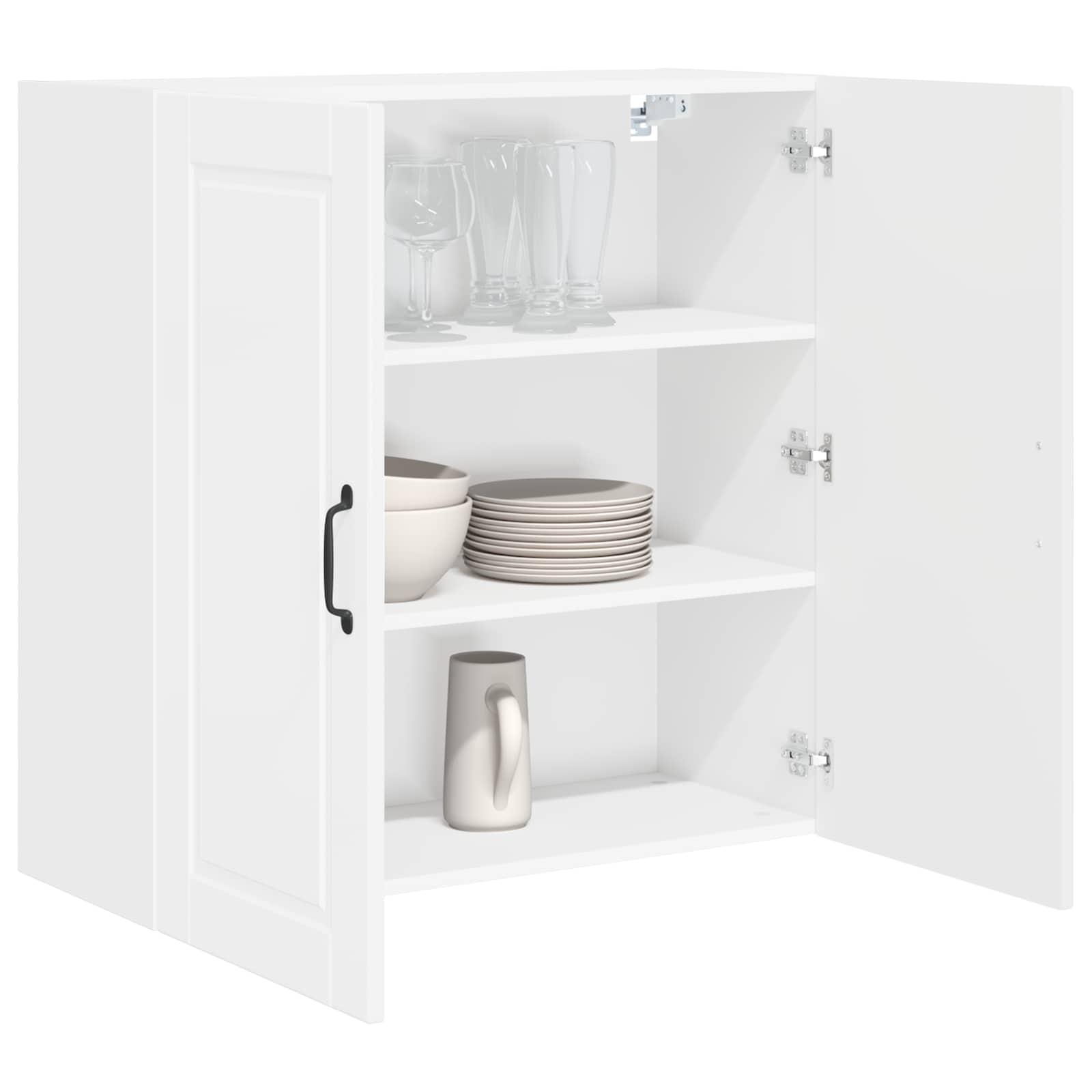 Kitchen cabinet High gloss white 80 x 31 x 80 cm