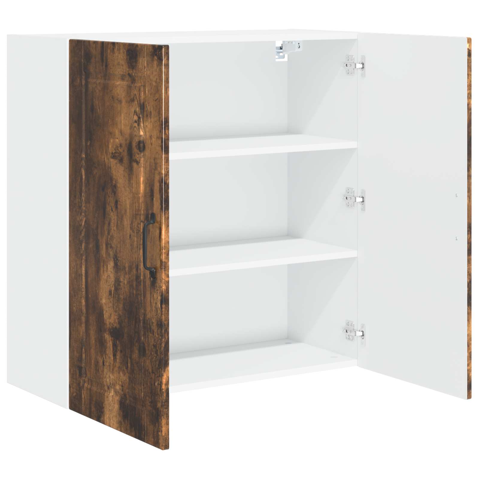 Kitchen cabinet with shelf Smoked oak 80 x 31 x 80 cm