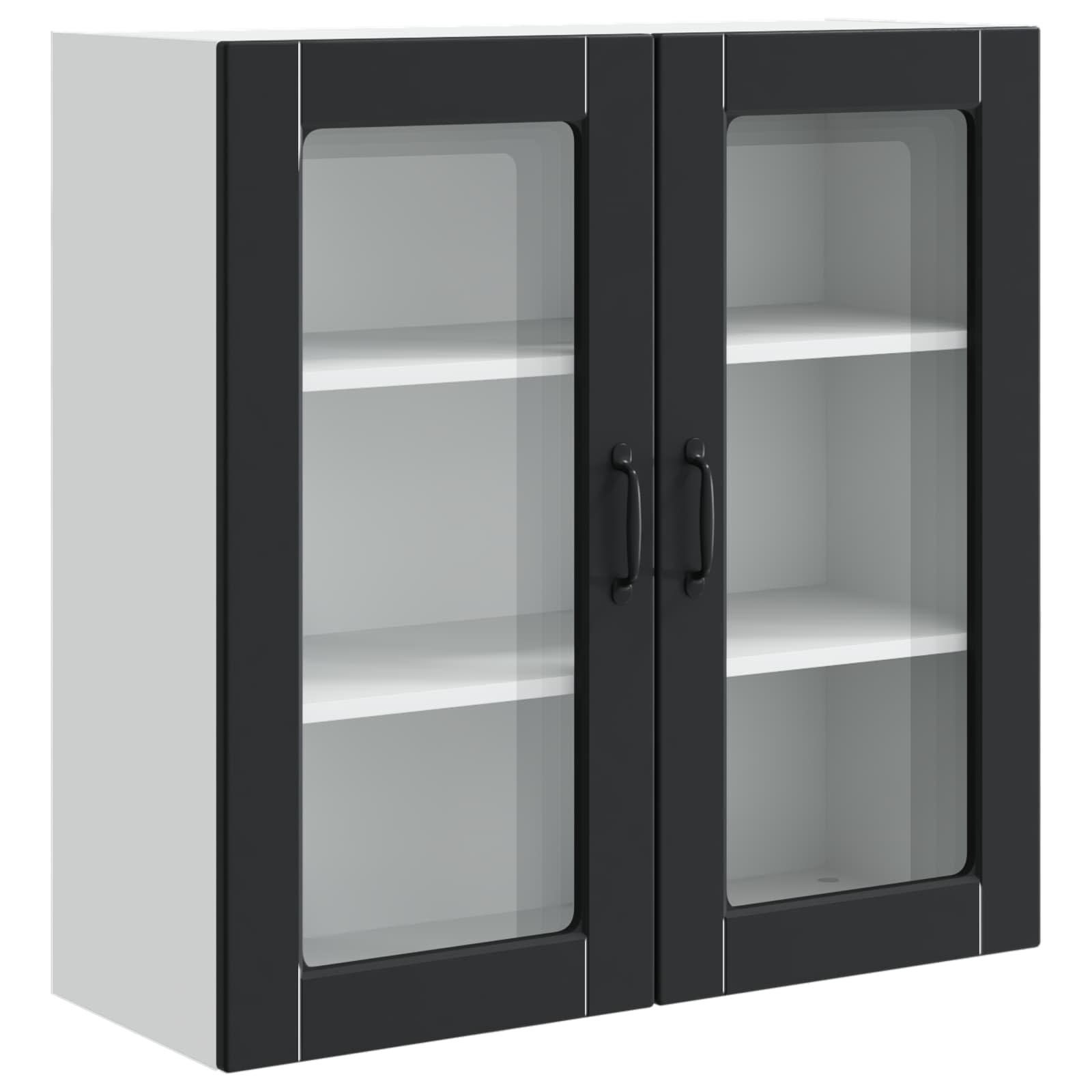 Kitchen Cabinet Black 80 x 31 x 80 cm Engineered Wood
