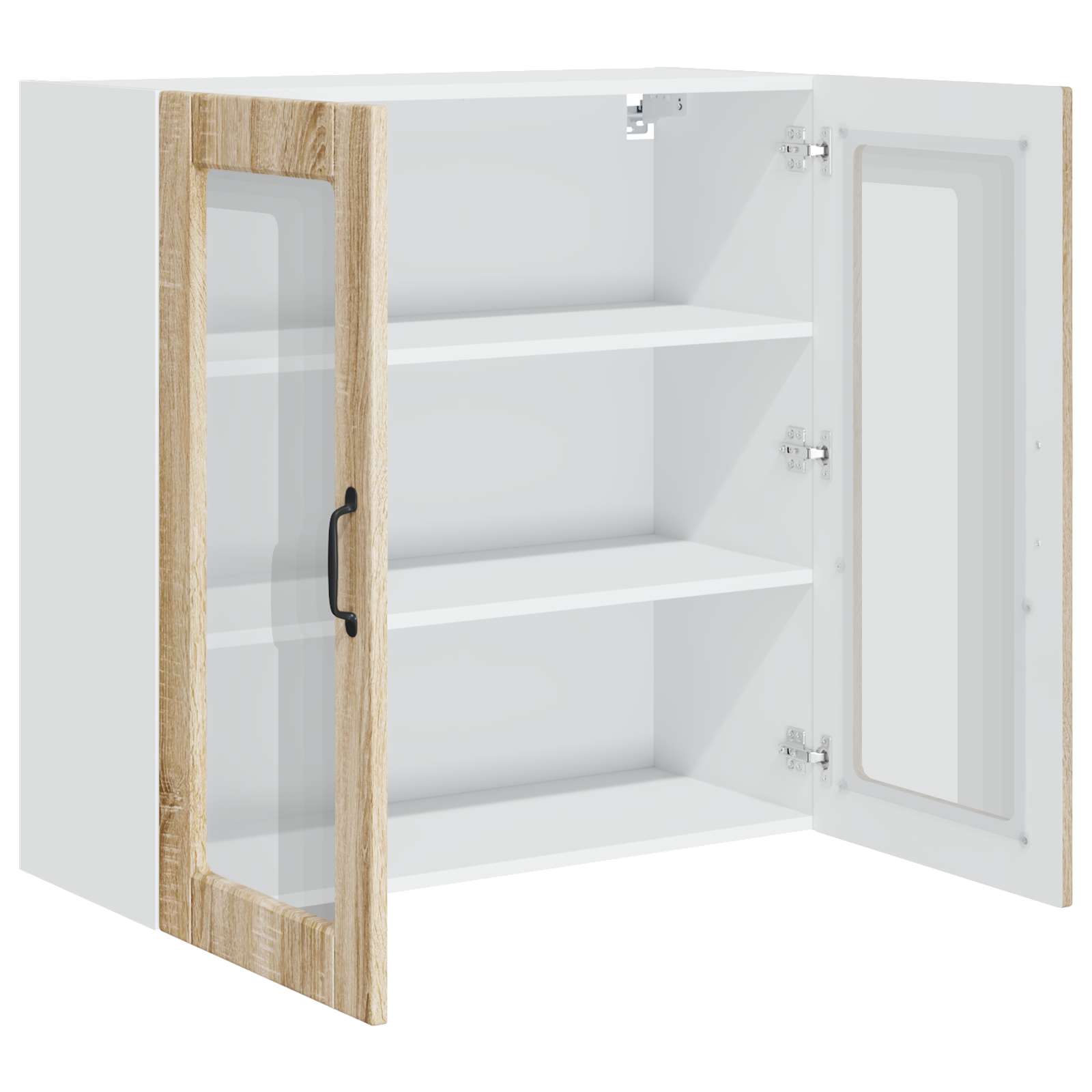 Virtuves skapītis ar plauktu Ozols Sonoma 80 x 31 x 80 cm