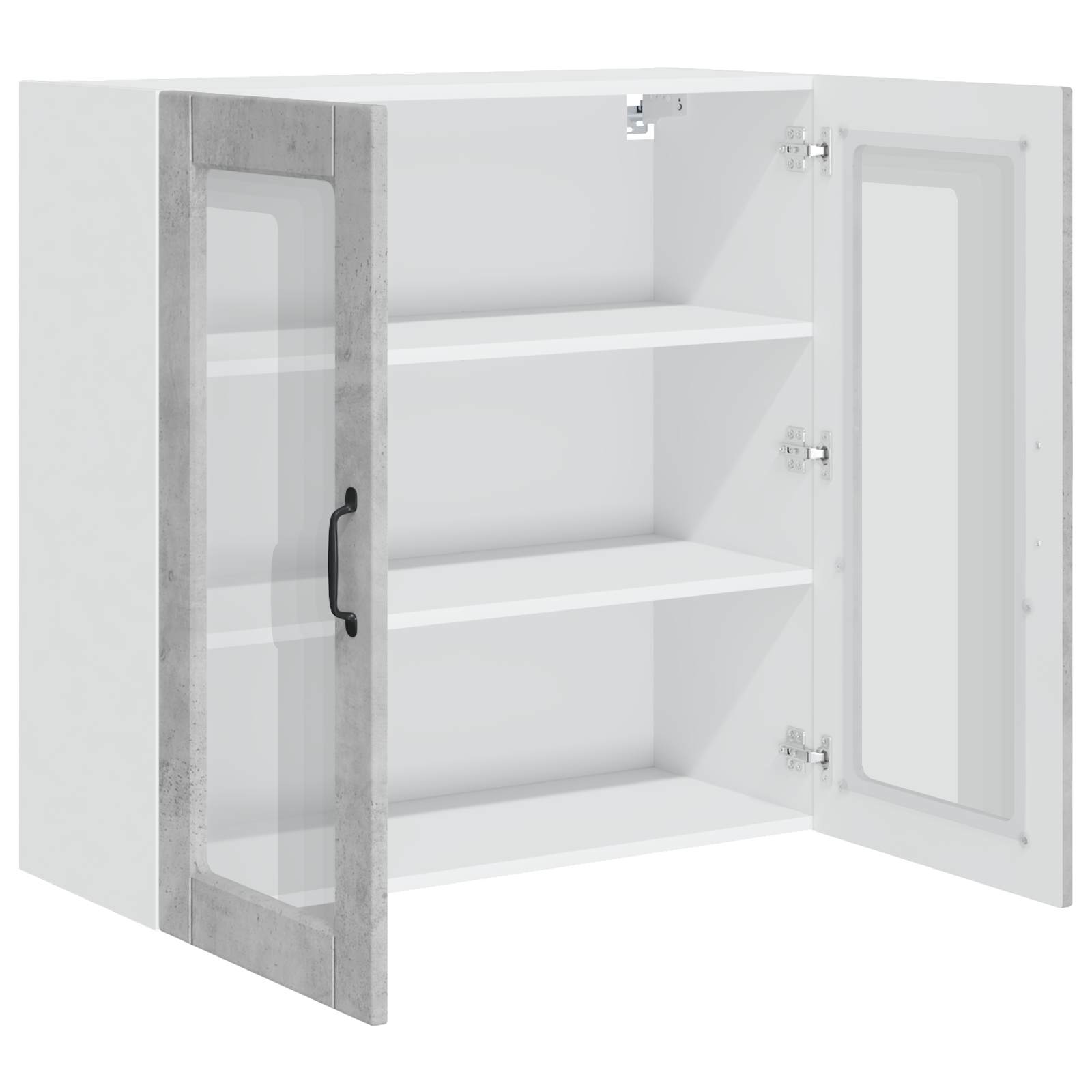Kitchen Cabinet Concrete Grey 80 x 31 x 80 cm Engineered Wood