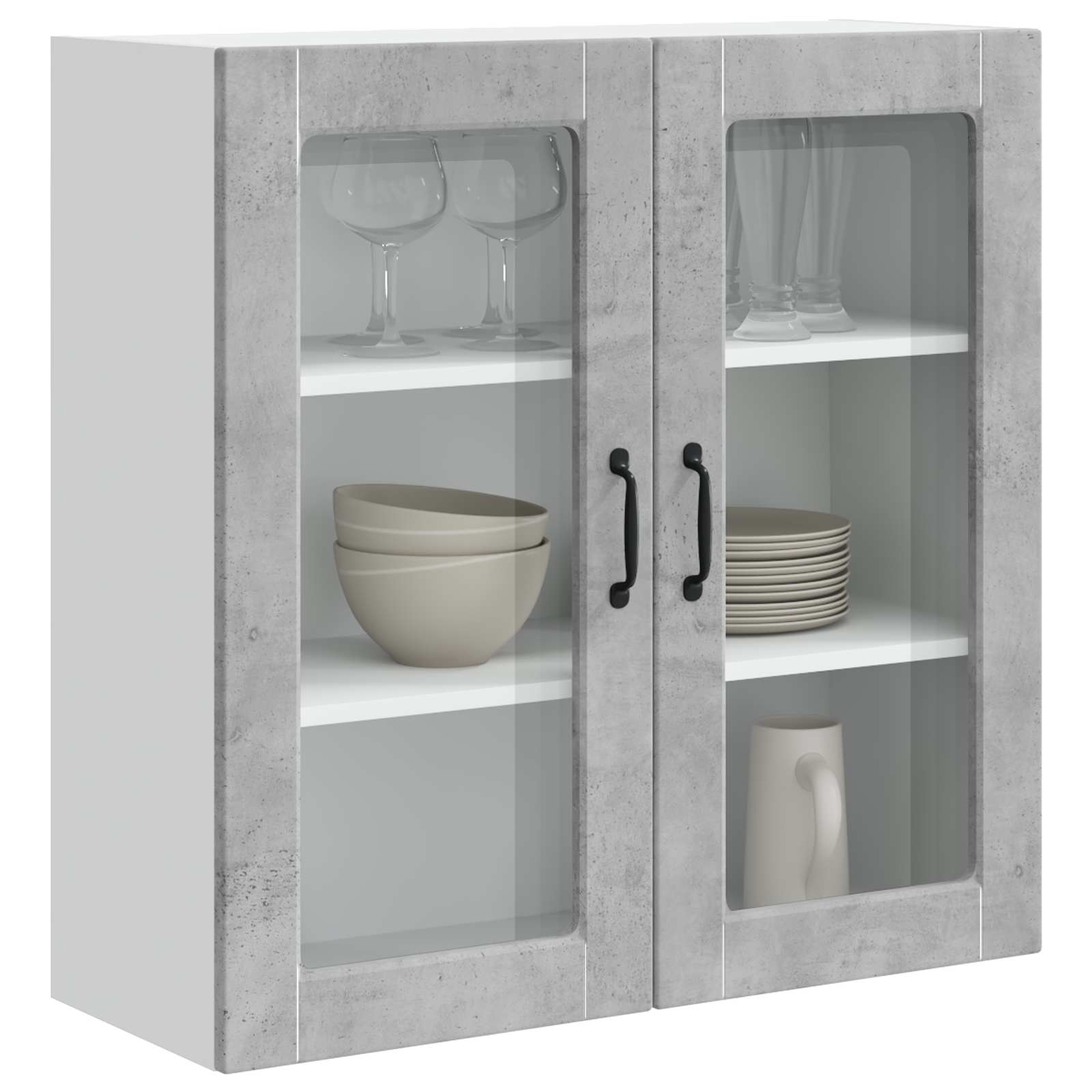 Virtuvės spintelė Betono pilka 80 x 31 x 80 cm Apdirbta mediena