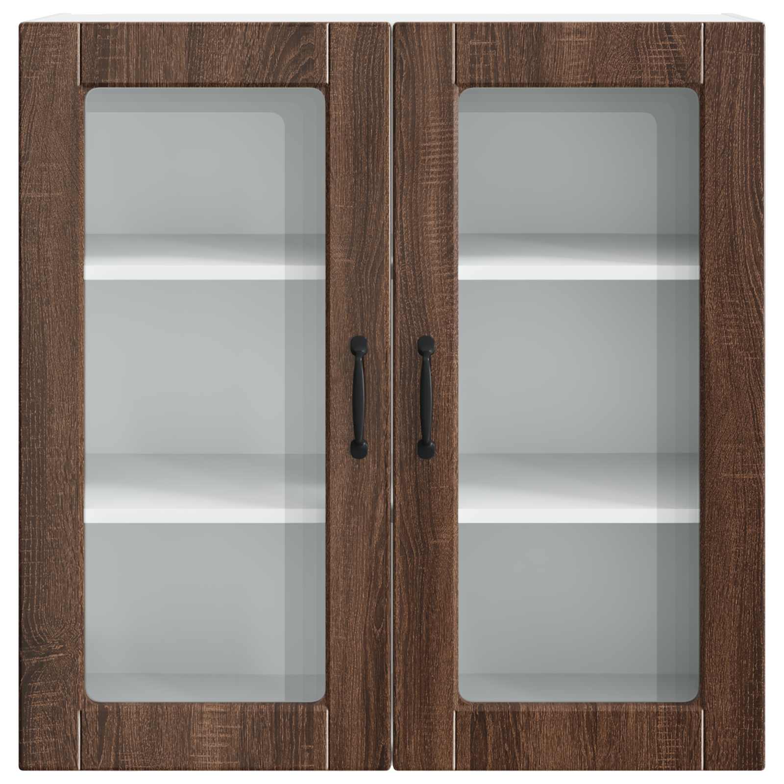 Virtuves skapis ar plauktu Brūns ozols 80 x 31 x 80 cm