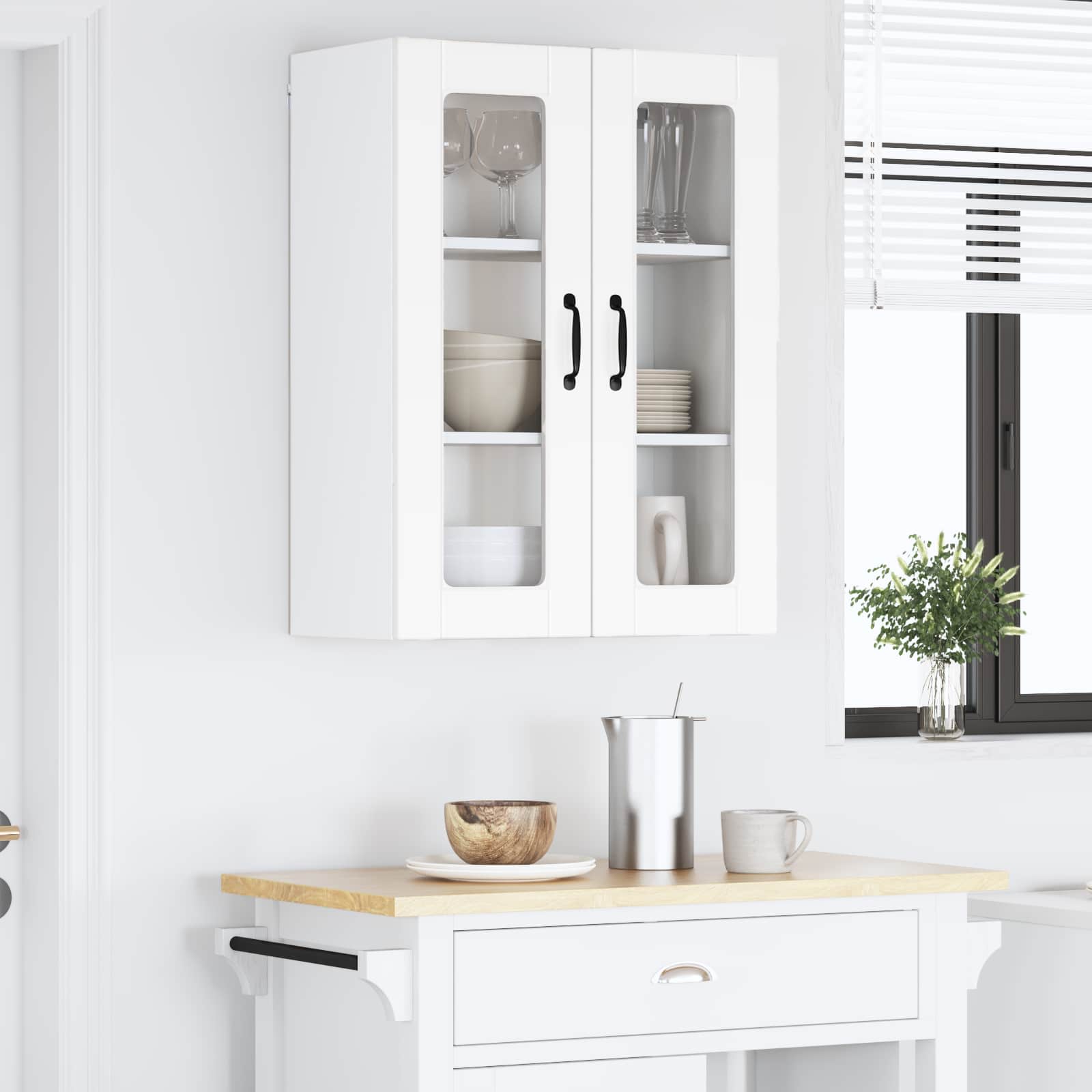 Kitchen cabinet White 60 x 31 x 80 cm Engineered wood