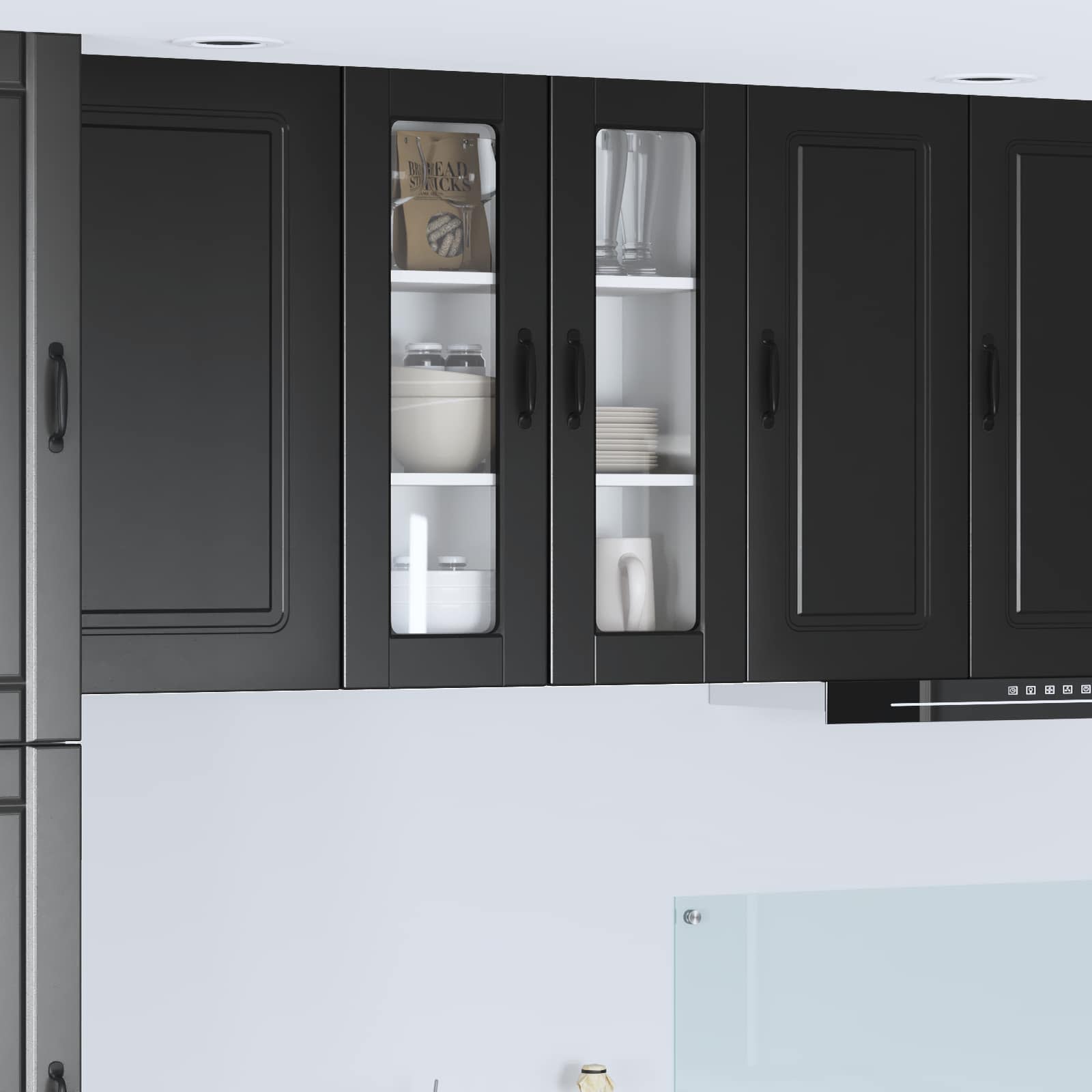 Kitchen Cabinet Black 60 x 31 x 80 cm Engineered Wood