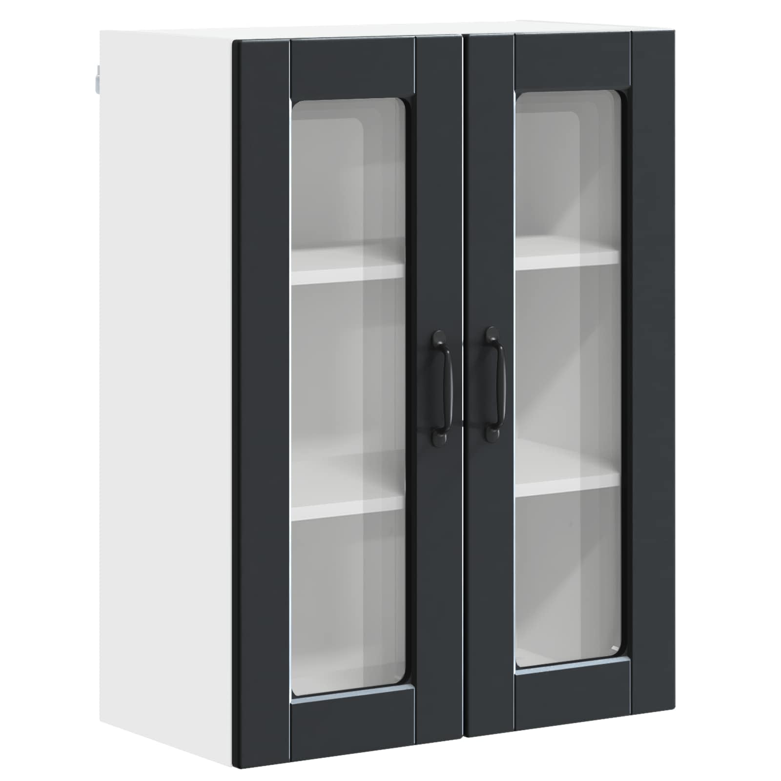 Kitchen Cabinet Black 60 x 31 x 80 cm Engineered Wood