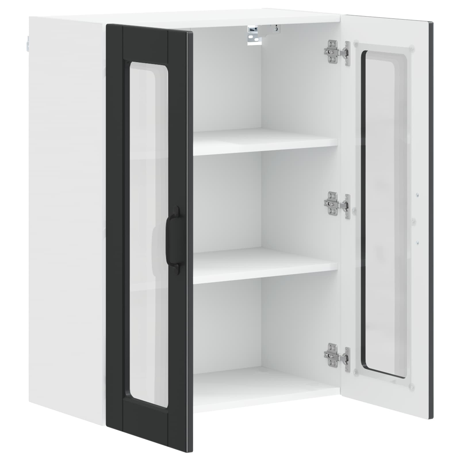 Kitchen Cabinet Black 60 x 31 x 80 cm Engineered Wood