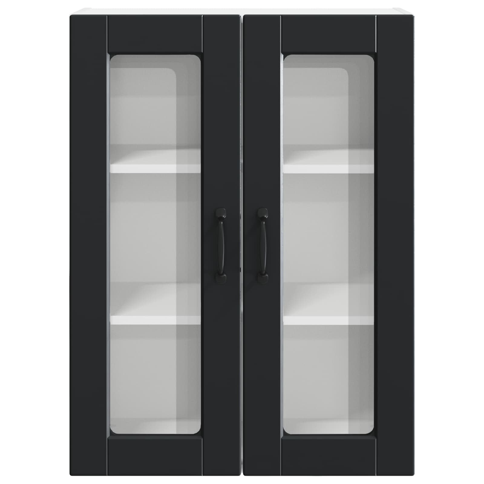 Kitchen Cabinet Black 60 x 31 x 80 cm Engineered Wood