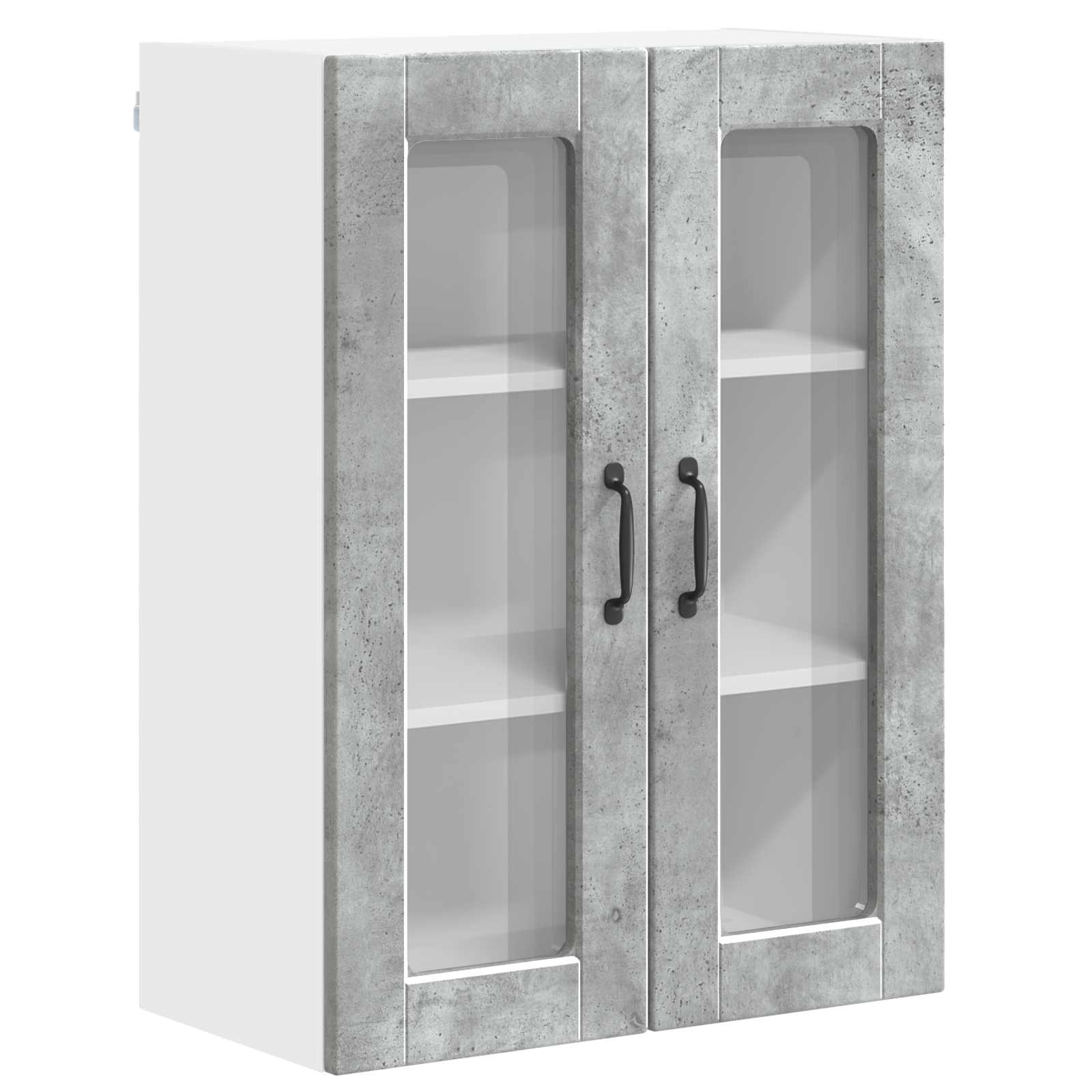 Kitchen Cabinet Concrete Grey 60 x 31 x 80 cm Engineered Wood