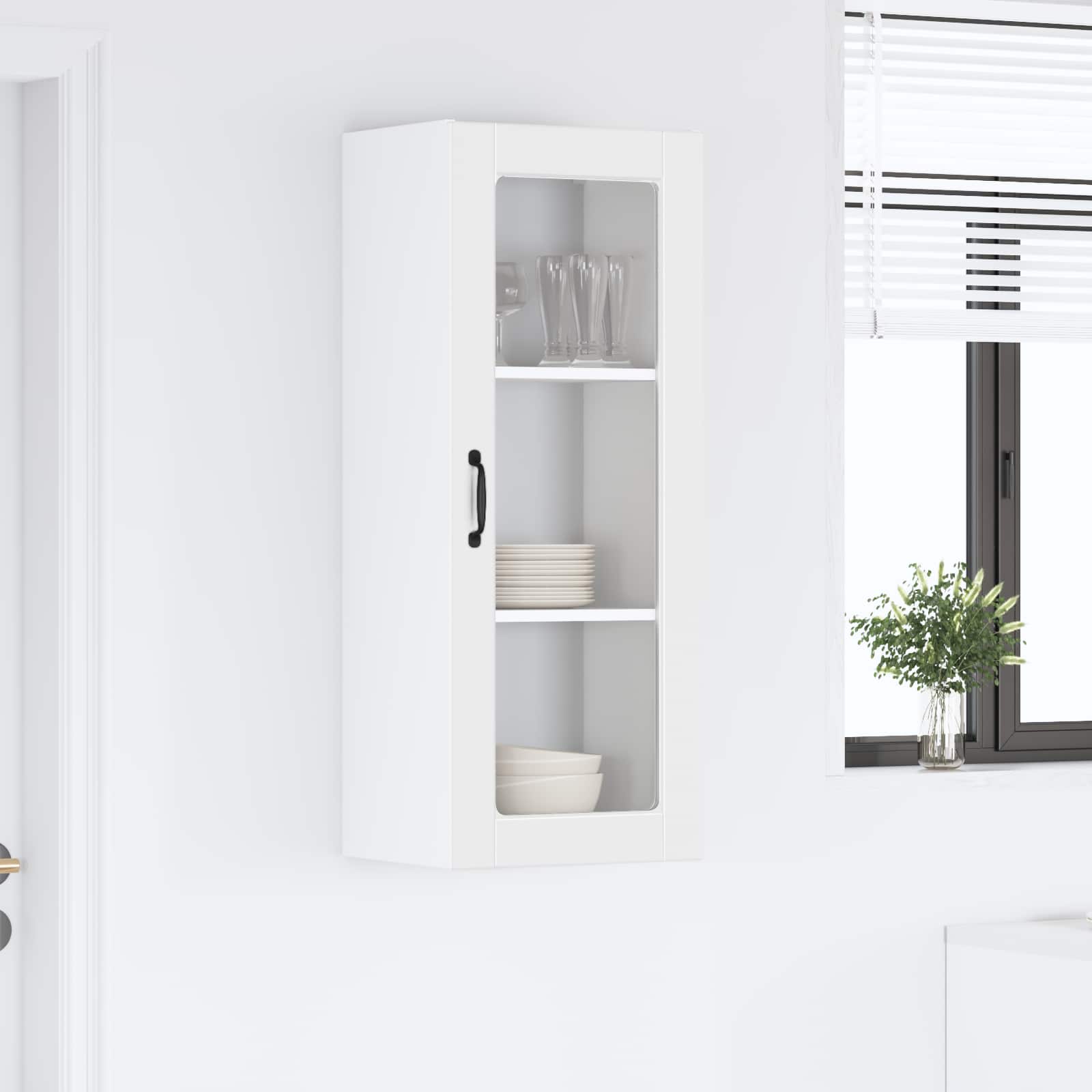 Kitchen Cabinet White 40 x 31 x 100 cm Engineered Wood