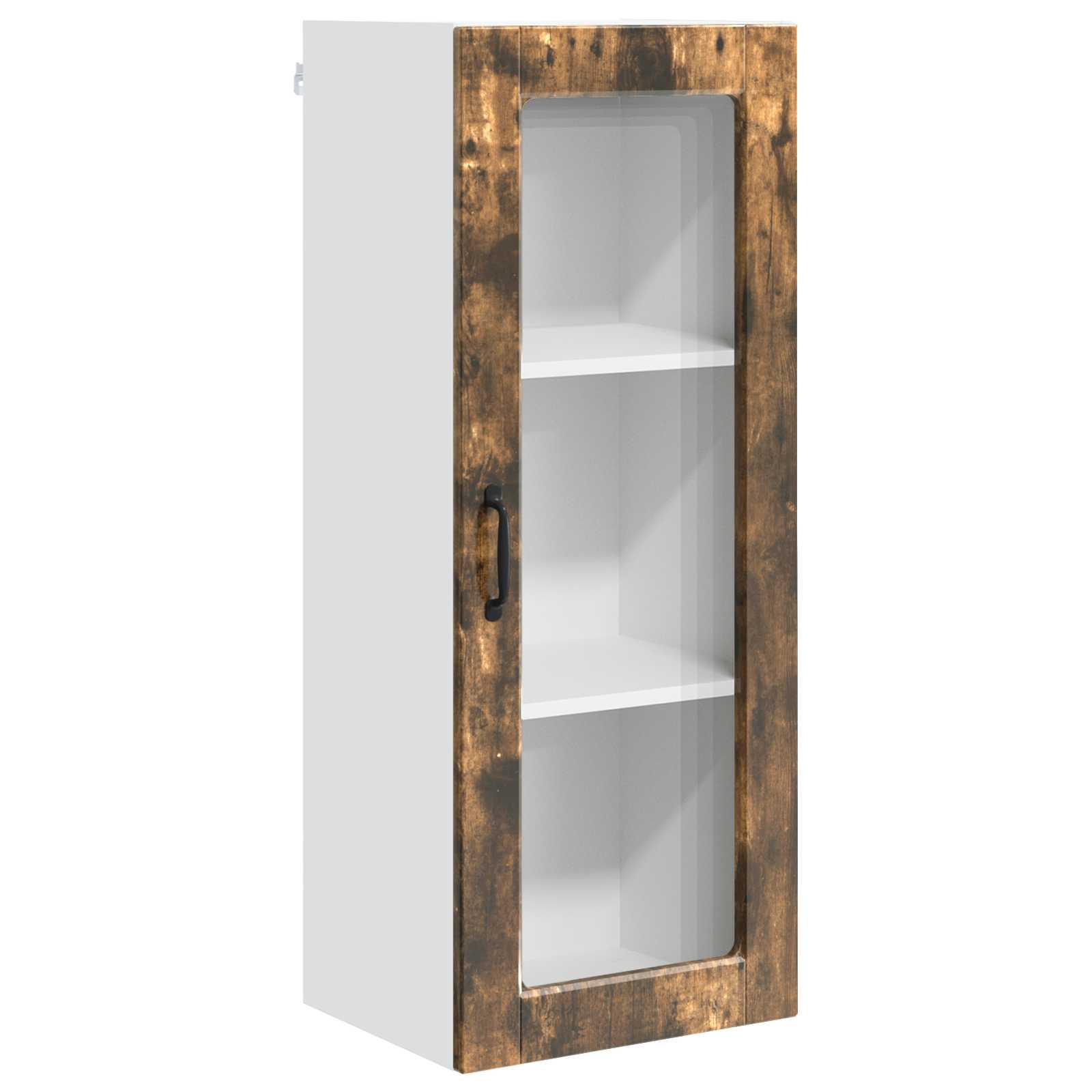 Kitchen Cabinet with Shelf Smoked Oak 40 x 31 x 100 cm