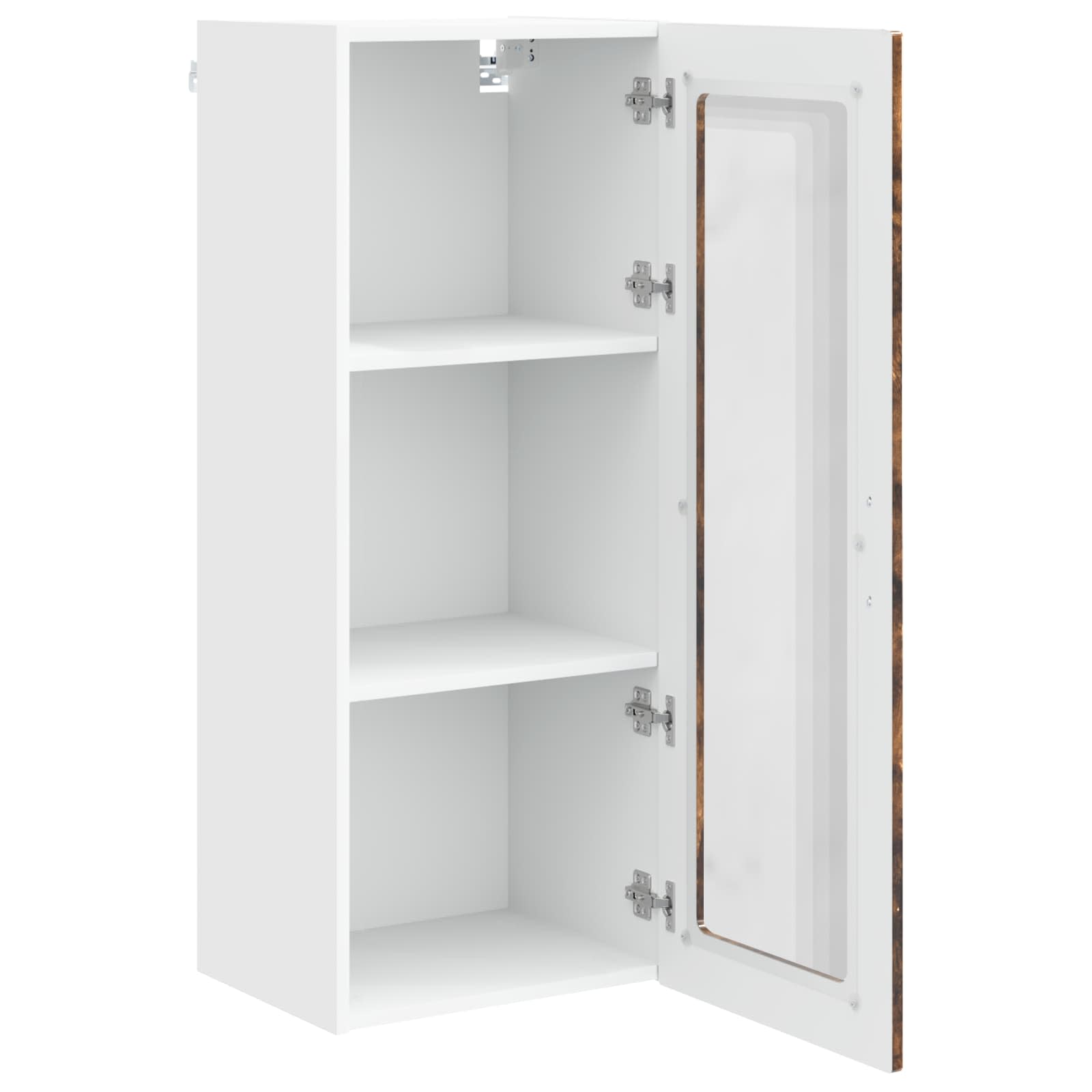 Kitchen Cabinet with Shelf Smoked Oak 40 x 31 x 100 cm