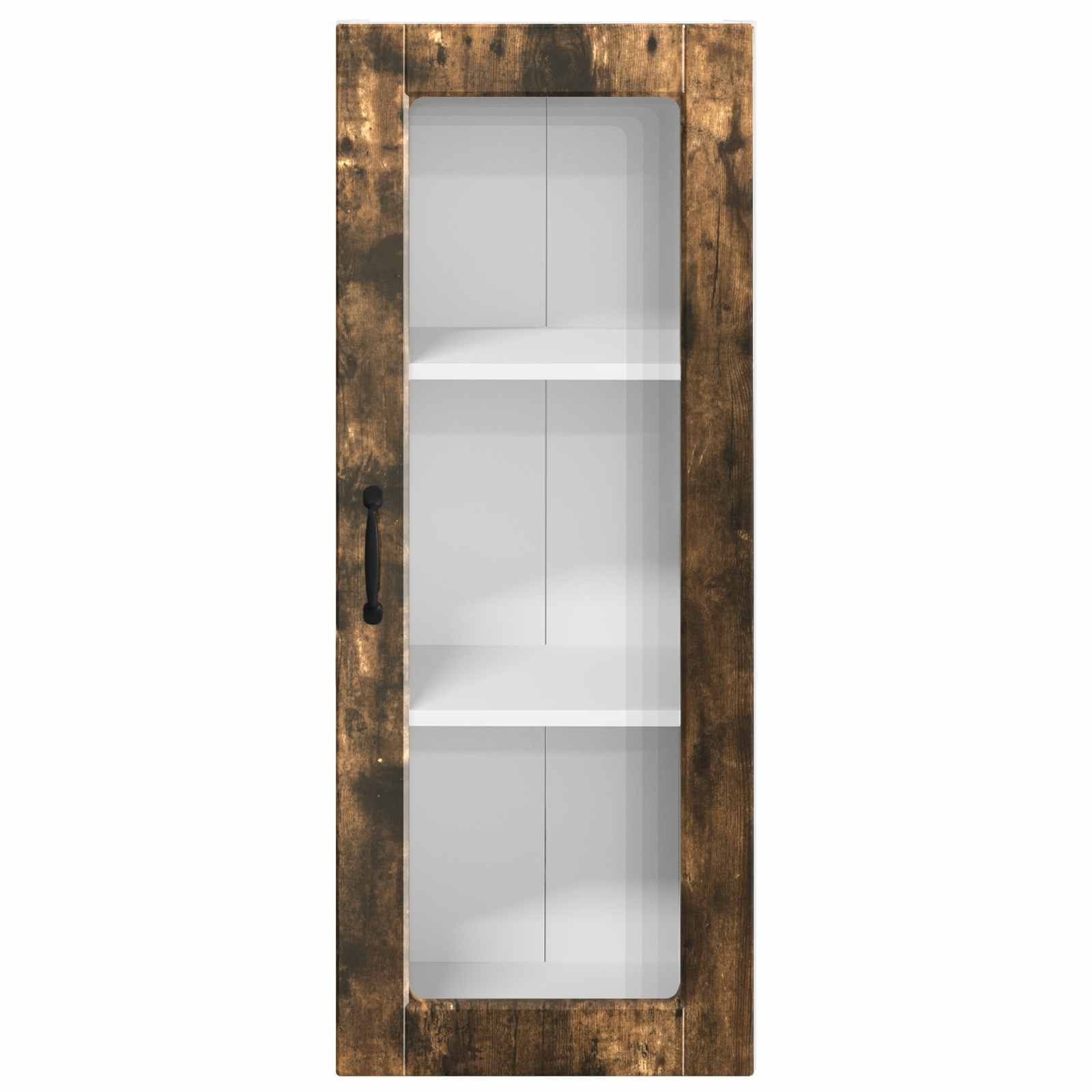 Kitchen Cabinet with Shelf Smoked Oak 40 x 31 x 100 cm