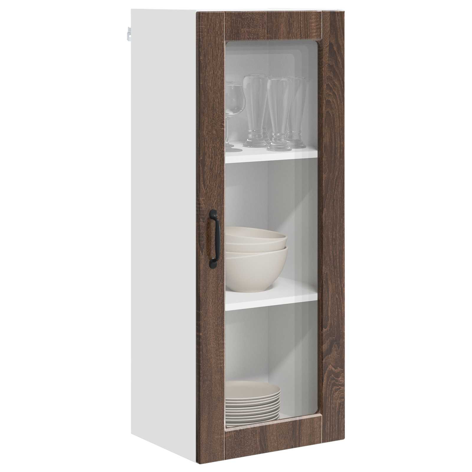 Virtuves skapis ar plauktu Brūns ozols 40 x 31 x 100 cm