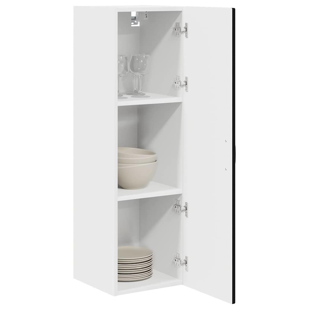 Kitchen Cabinet Black 30 x 31 x 100 cm Engineered Wood