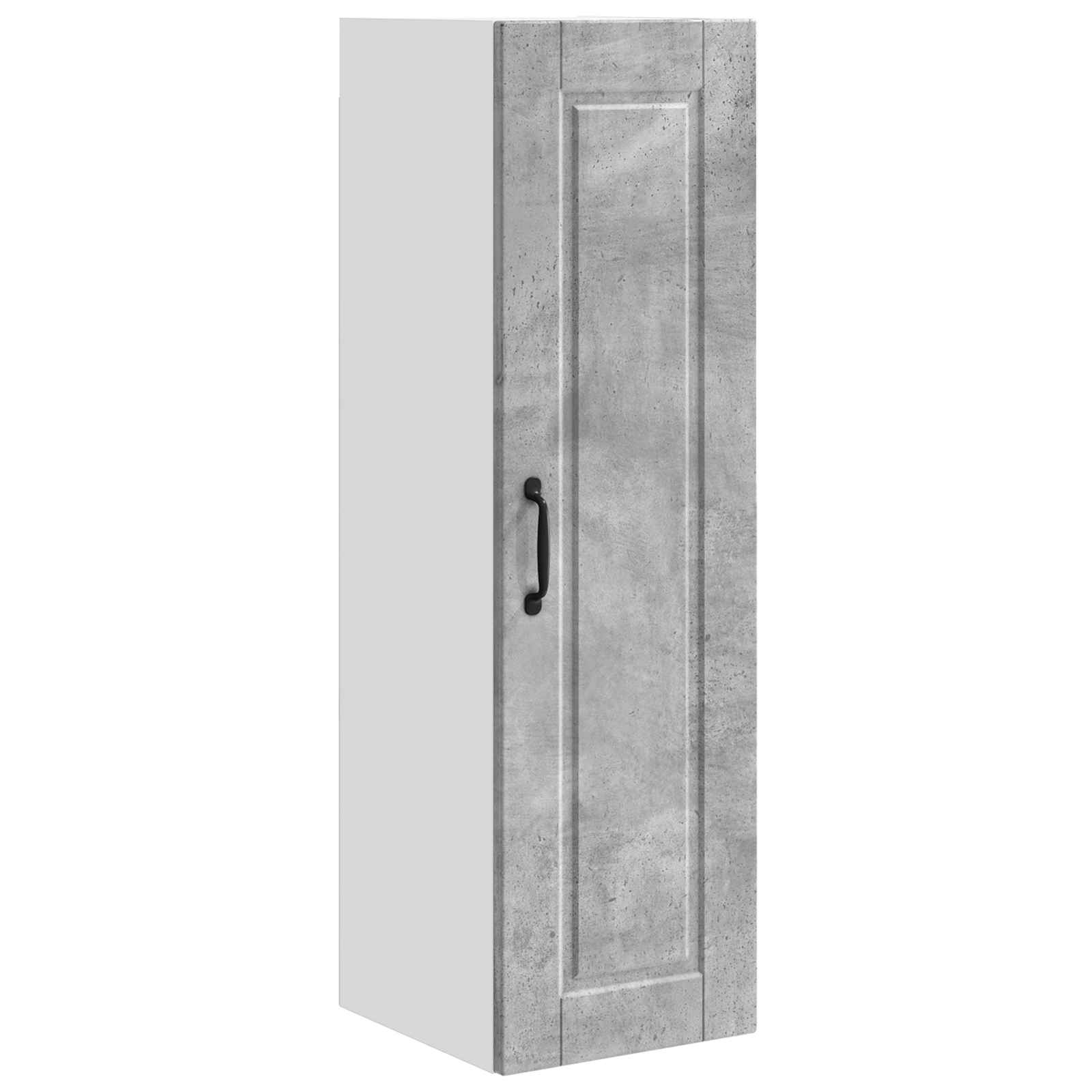 Virtuves skapītis ar plauktu Betona pelēks 30 x 31 x 100 cm