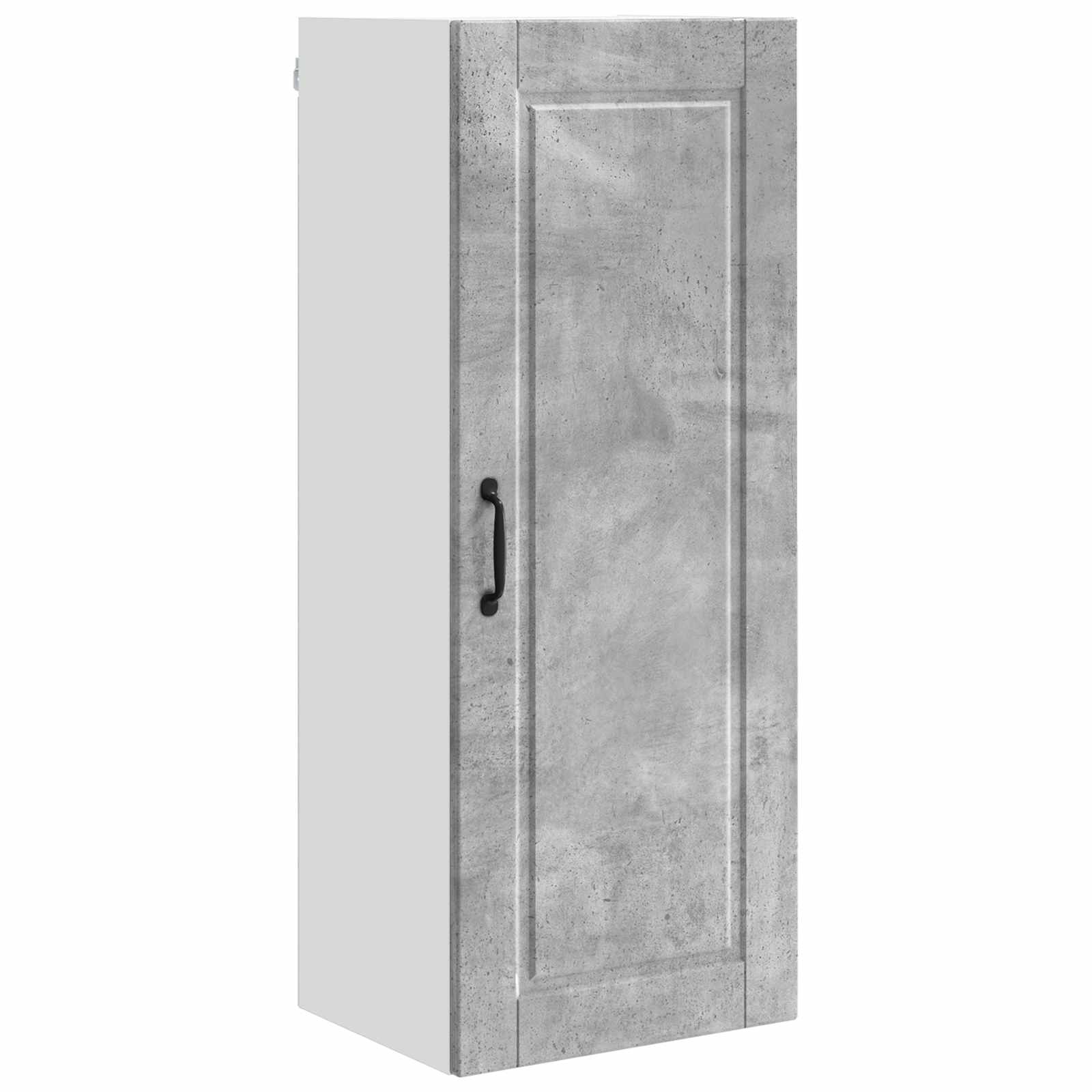 Virtuvės spintelė su lentyna Betono pilka 40 x 31 x 100 cm