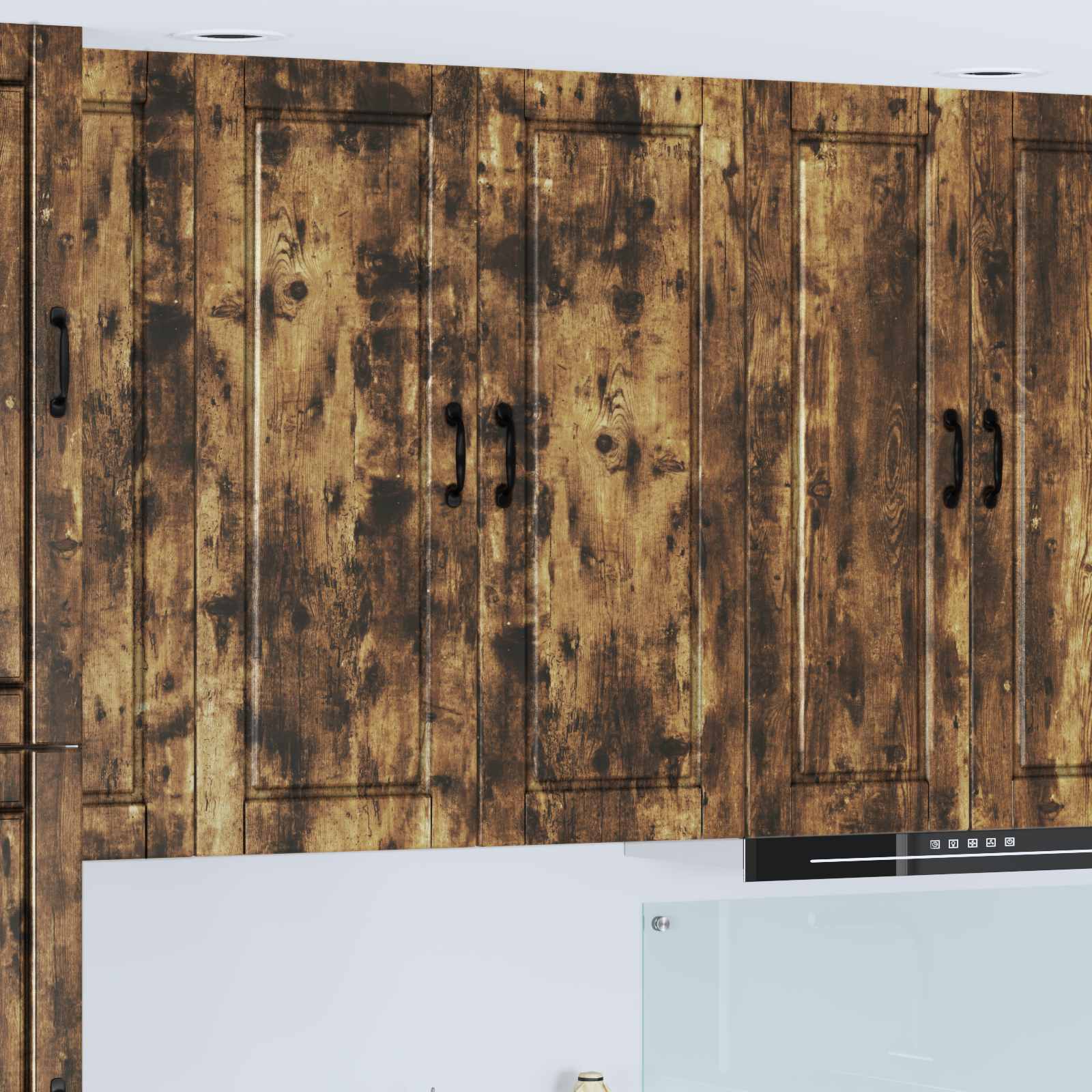 Kitchen Cabinet with Shelf Smoked Oak 40 x 31 x 100 cm