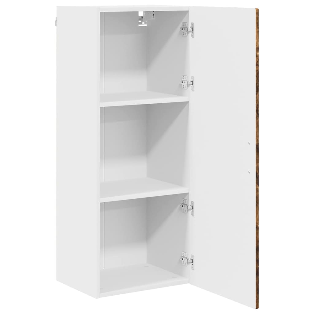Kitchen Cabinet with Shelf Smoked Oak 40 x 31 x 100 cm