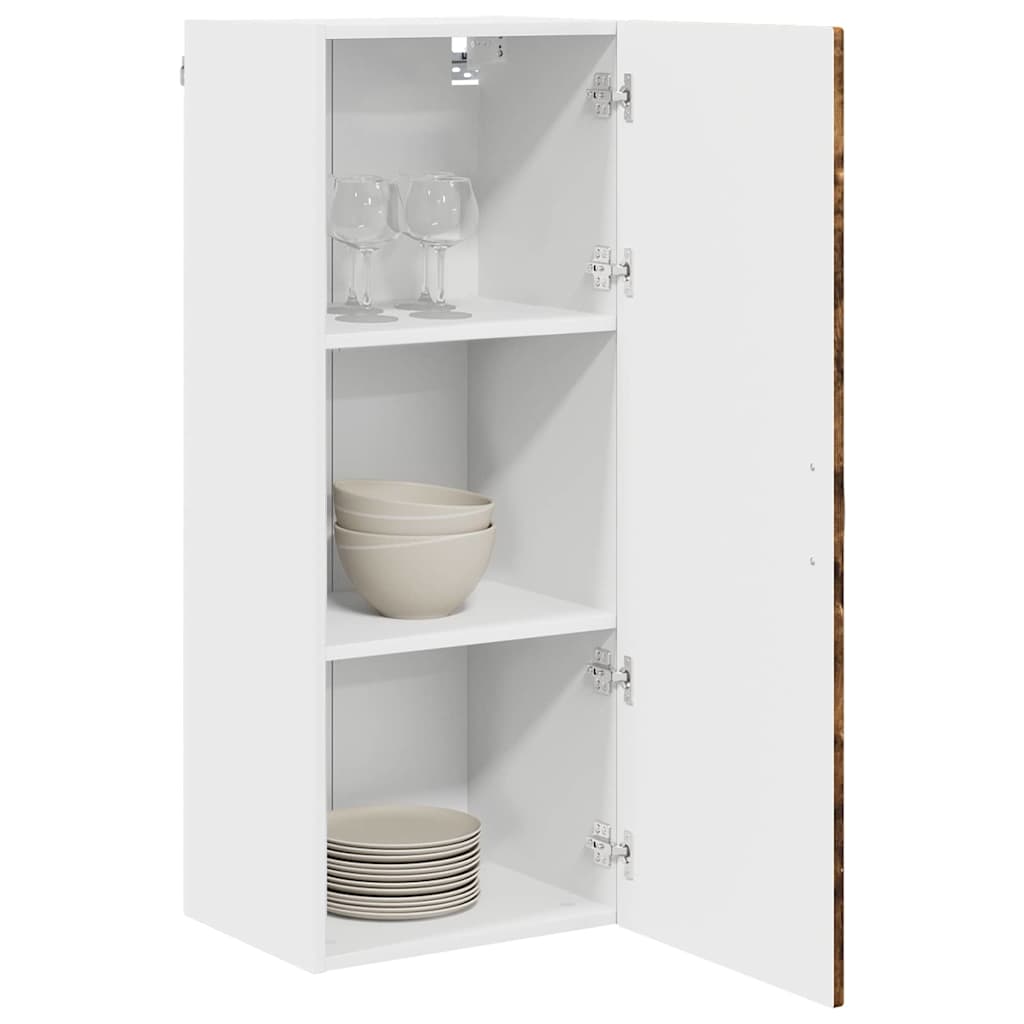 Kitchen Cabinet with Shelf Smoked Oak 40 x 31 x 100 cm