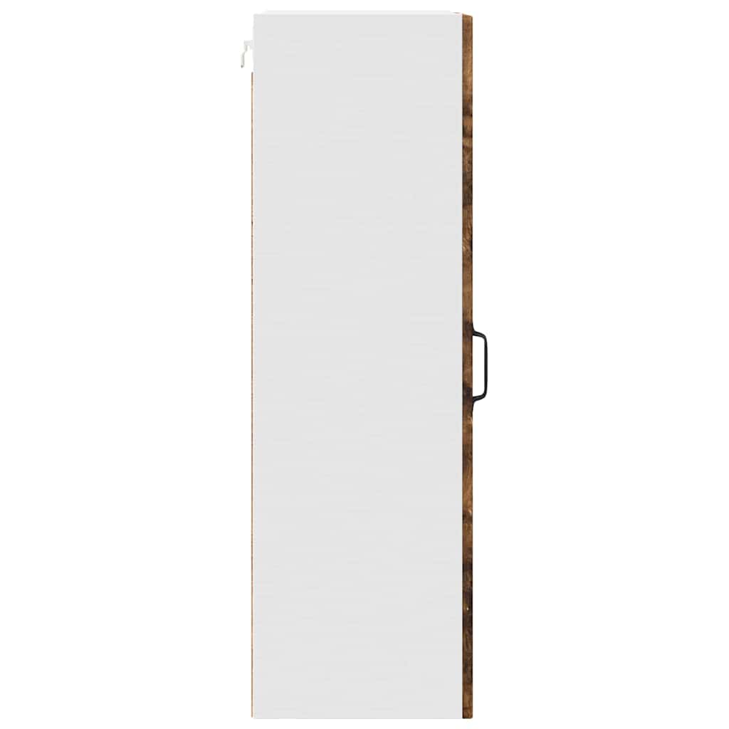 Kitchen Cabinet with Shelf Smoked Oak 40 x 31 x 100 cm