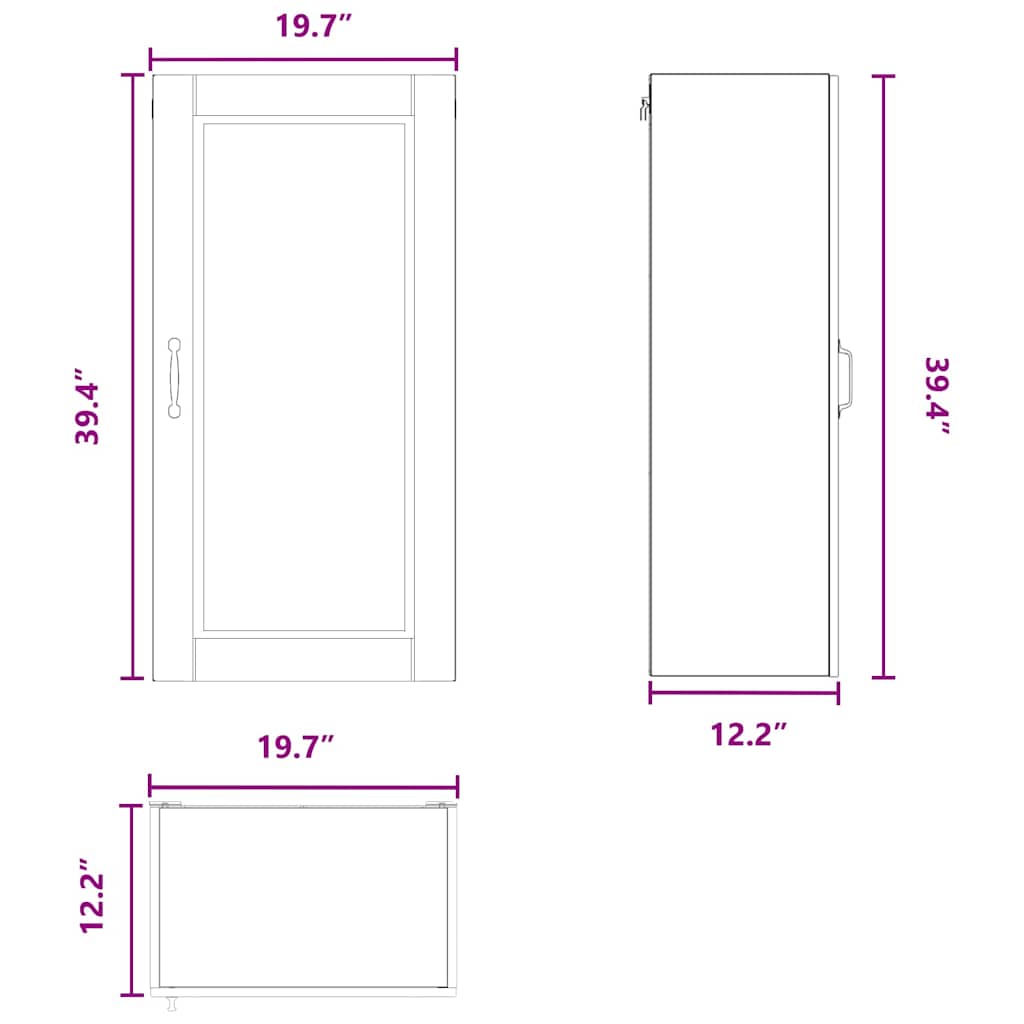 Virtuves skapītis Balts 50 x 31 x 100 cm Inženierijas koksne