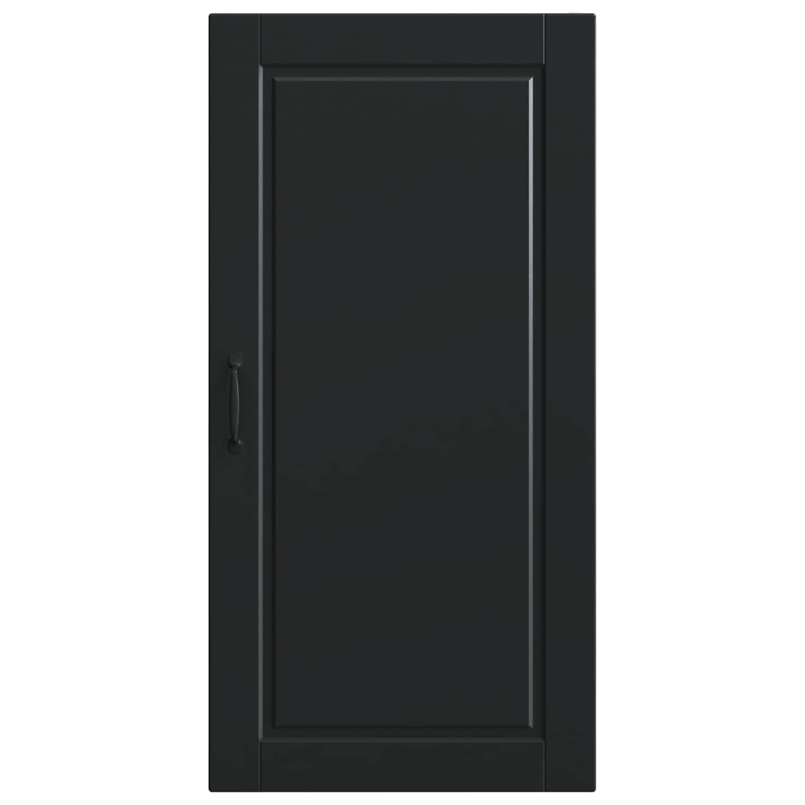Virtuves skapis Melns 50 x 31 x 100 cm Apstrādāta koksne