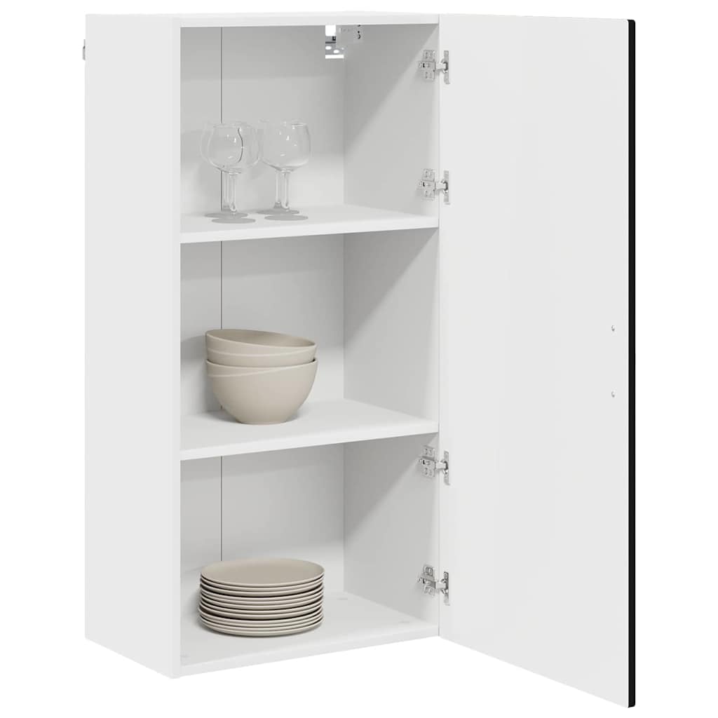 Virtuves skapis Melns 50 x 31 x 100 cm Apstrādāta koksne
