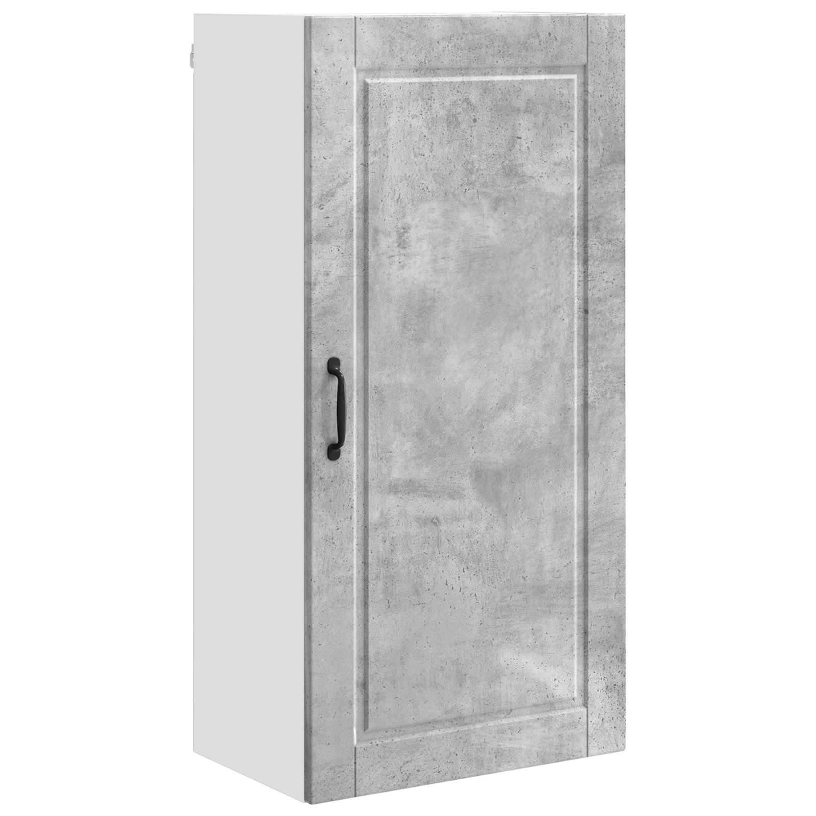 Virtuvės spintelė su lentyna Betono pilka 50 x 31 x 100 cm