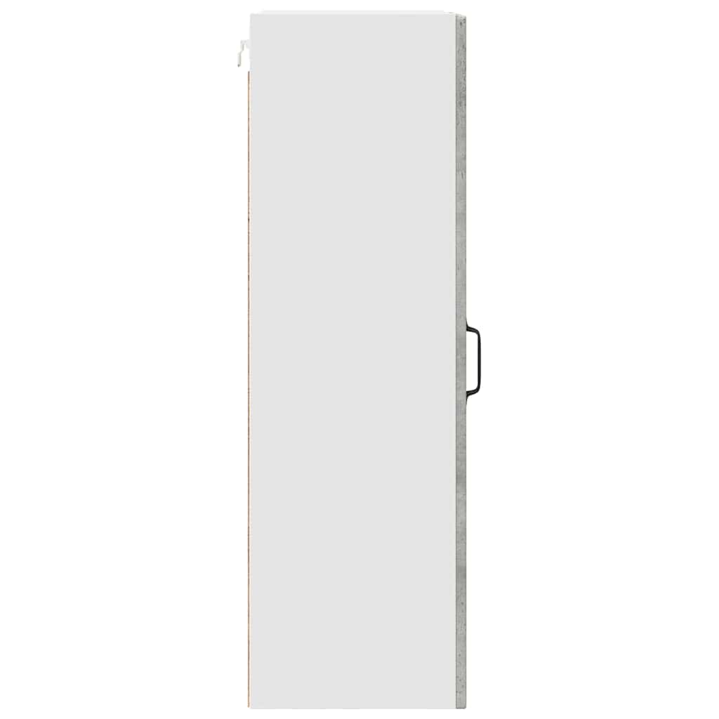 Virtuvės spintelė su lentyna Betono pilka 50 x 31 x 100 cm