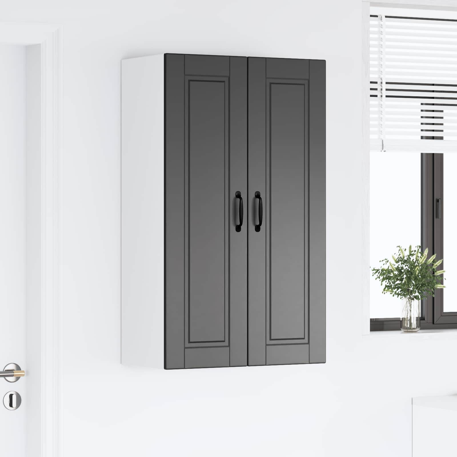 Kitchen Cabinet Black 60 x 31 x 100 cm Engineered Wood