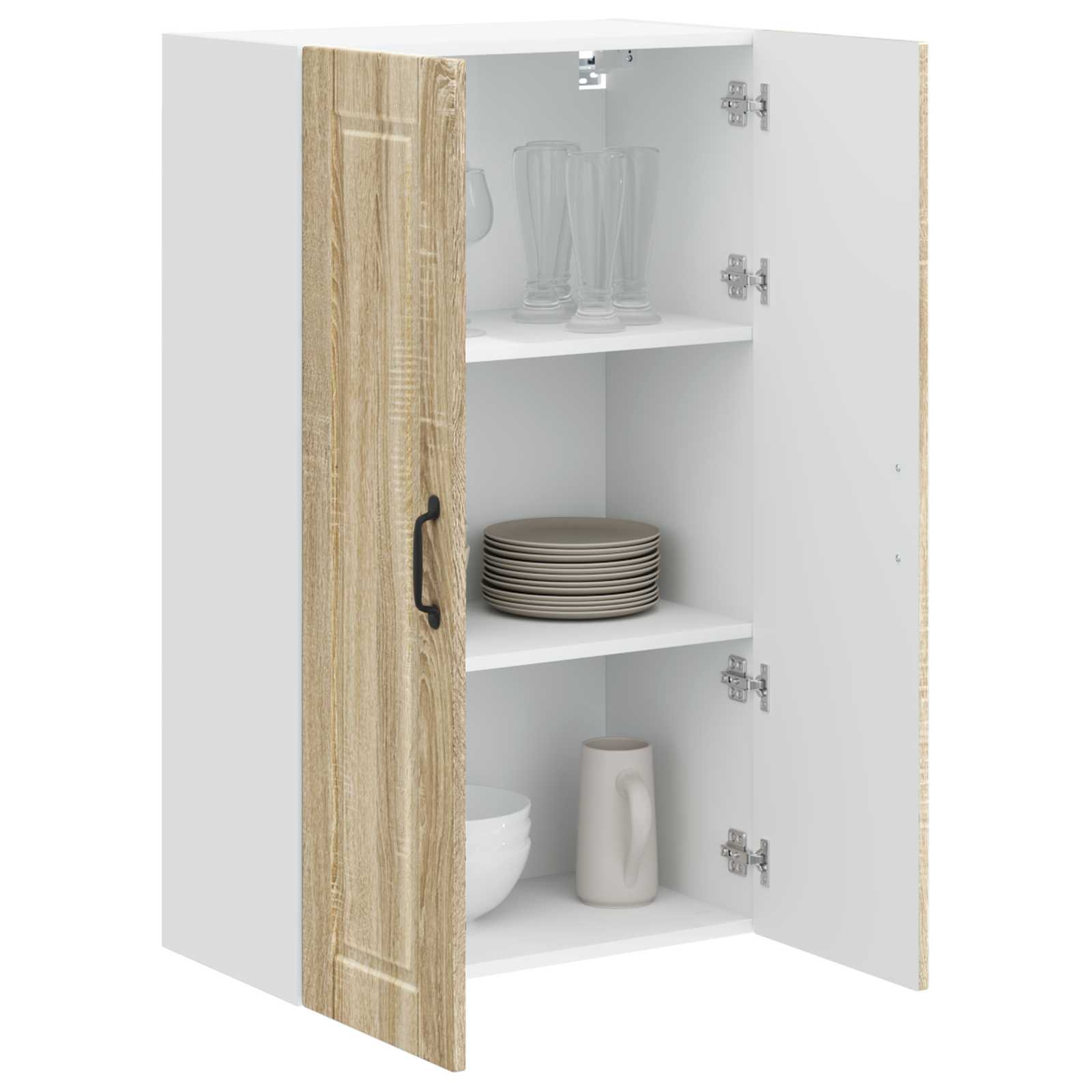 Kitchen cabinet with shelf Sonoma oak 60 x 31 x 100 cm