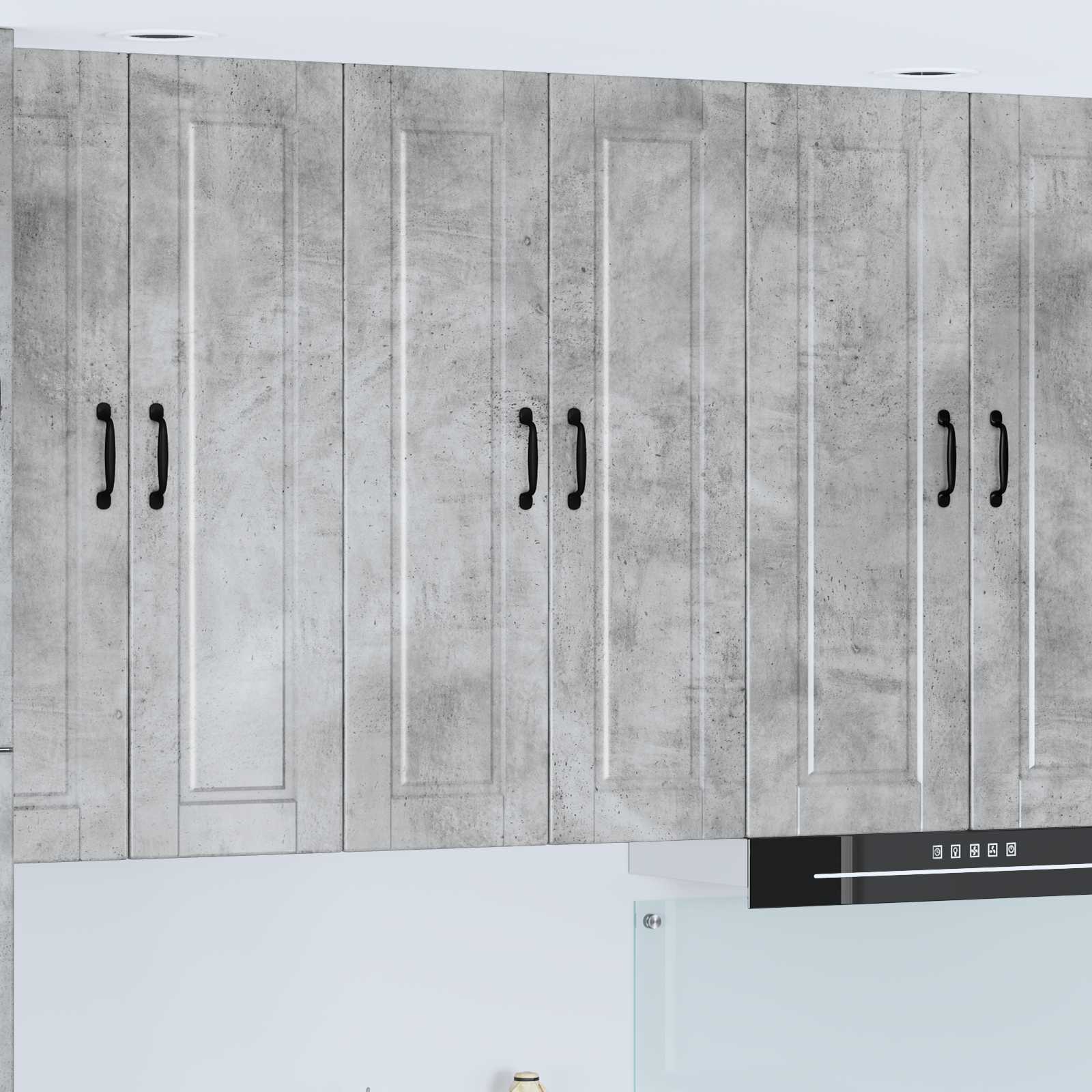 Kitchen Cabinet with Shelf Concrete Grey 60 x 31 x 100 cm