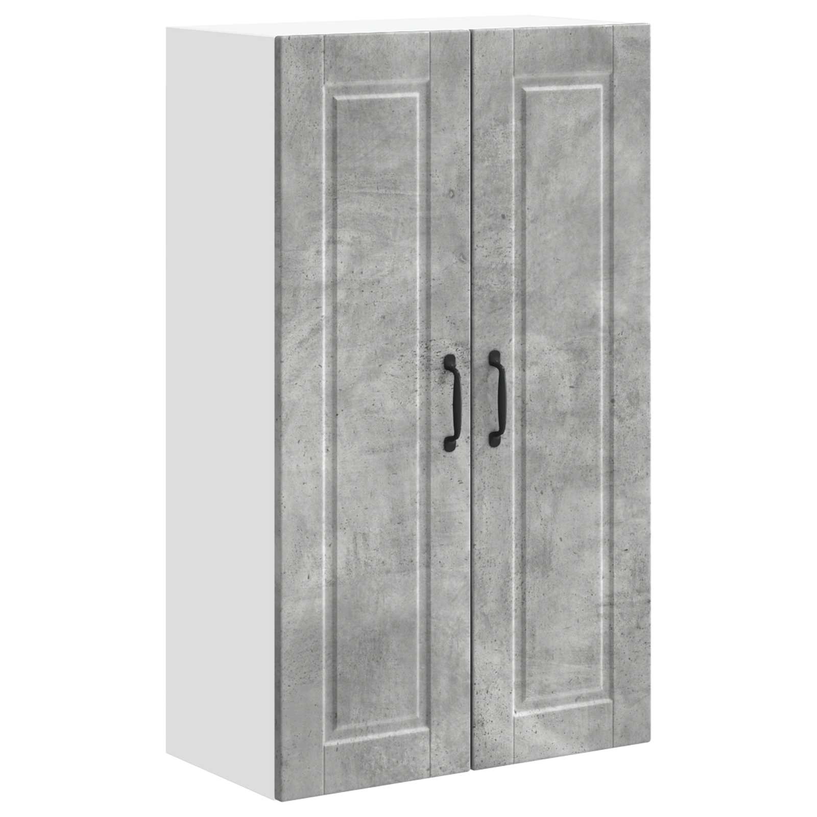 Kitchen Cabinet with Shelf Concrete Grey 60 x 31 x 100 cm