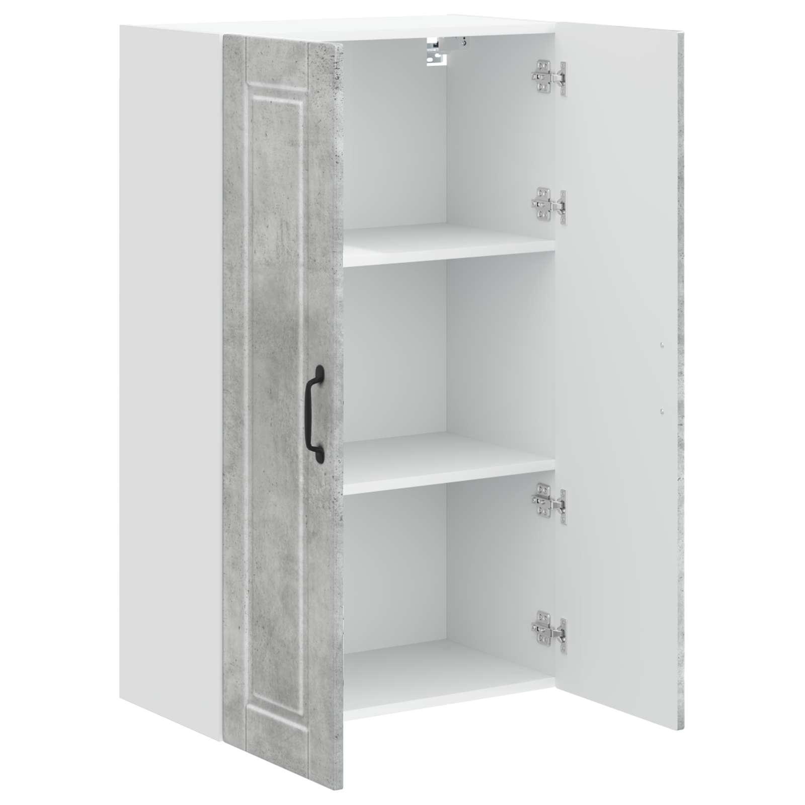 Kitchen Cabinet with Shelf Concrete Grey 60 x 31 x 100 cm