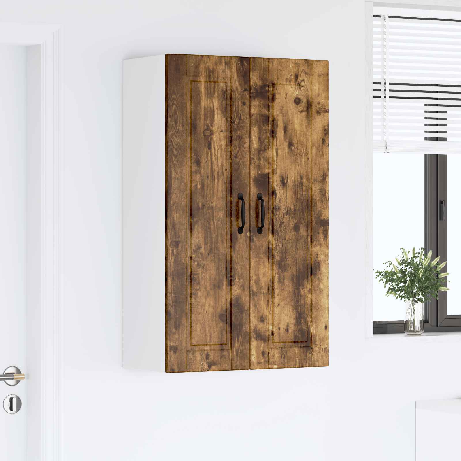 Virtuvės spintelė su lentyna Rūkyta ąžuolas 60 x 31 x 100 cm