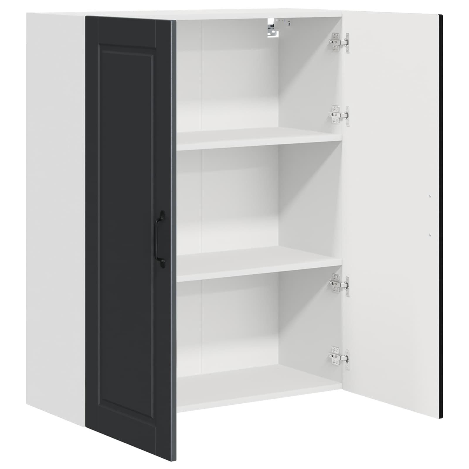 Kitchen Cabinet Black 80 x 31 x 100 cm Engineered Wood