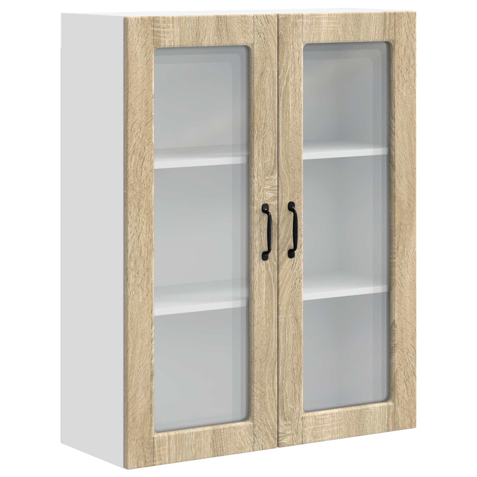 Virtuves skapis ar plauktu, ozols Sonoma, 80 x 31 x 100 cm