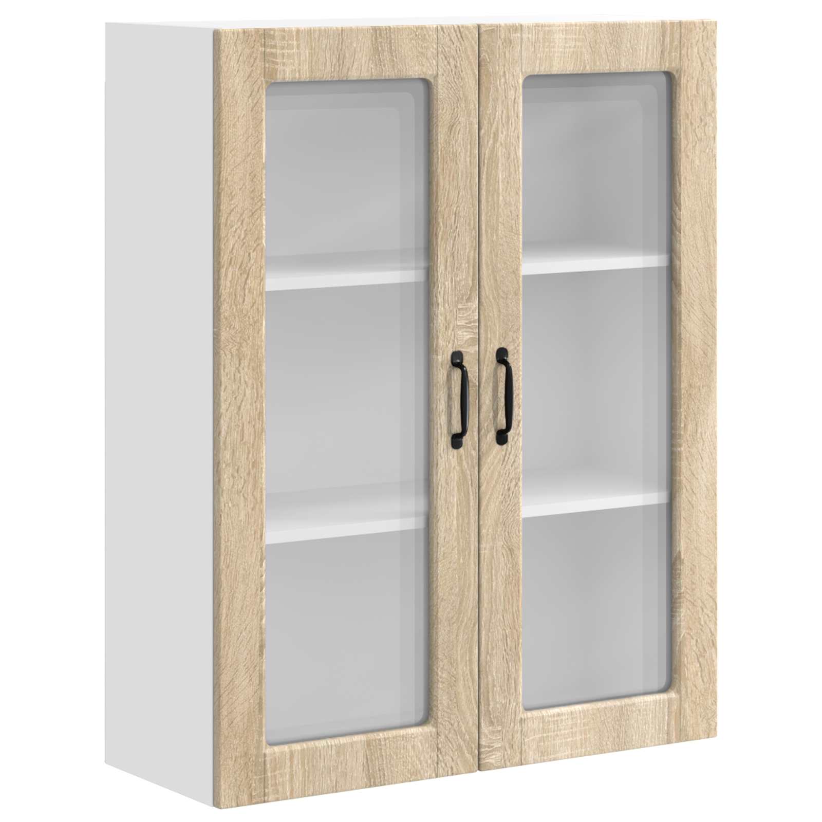 Virtuves skapis ar plauktu, ozols Sonoma, 80 x 31 x 100 cm