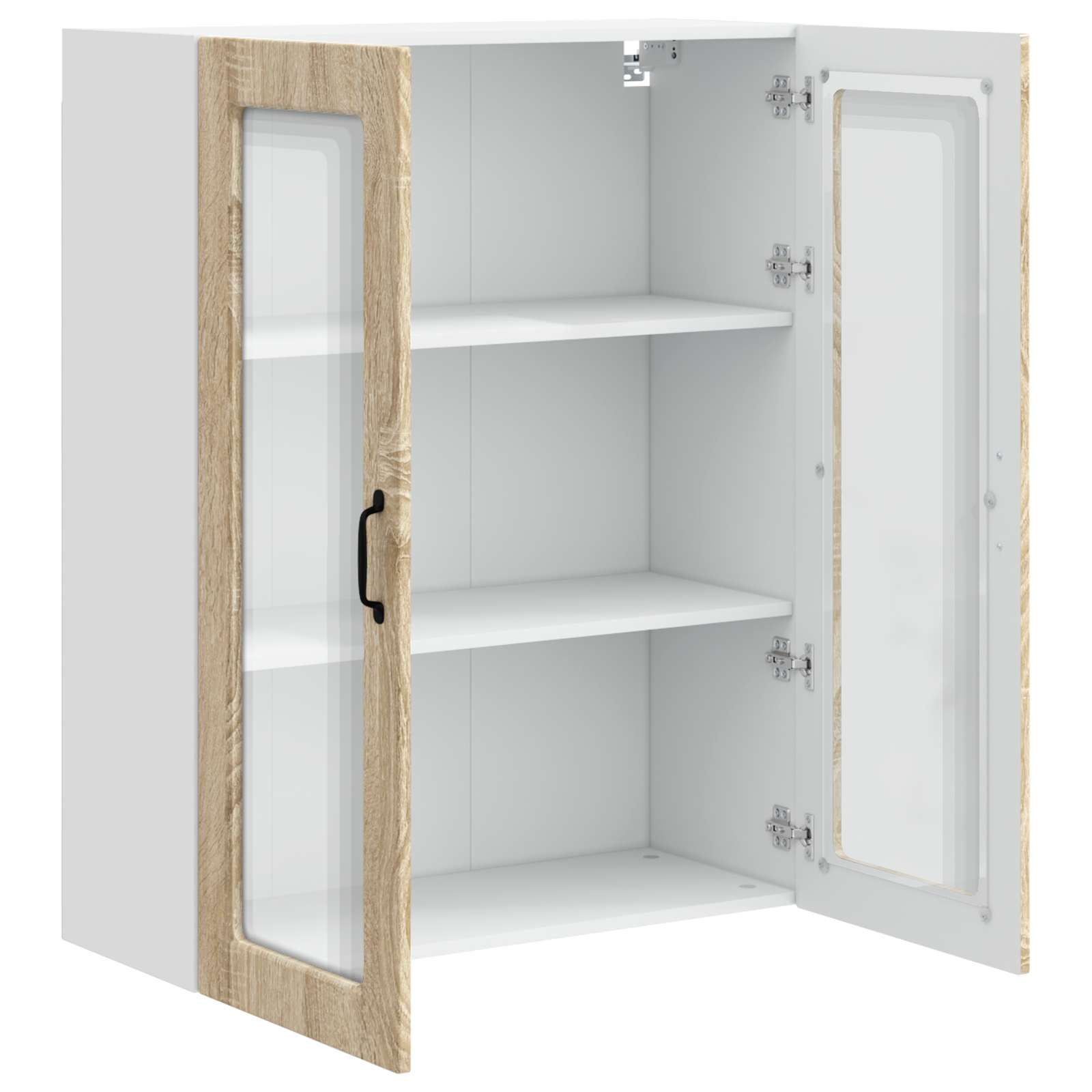 Virtuves skapis ar plauktu, ozols Sonoma, 80 x 31 x 100 cm