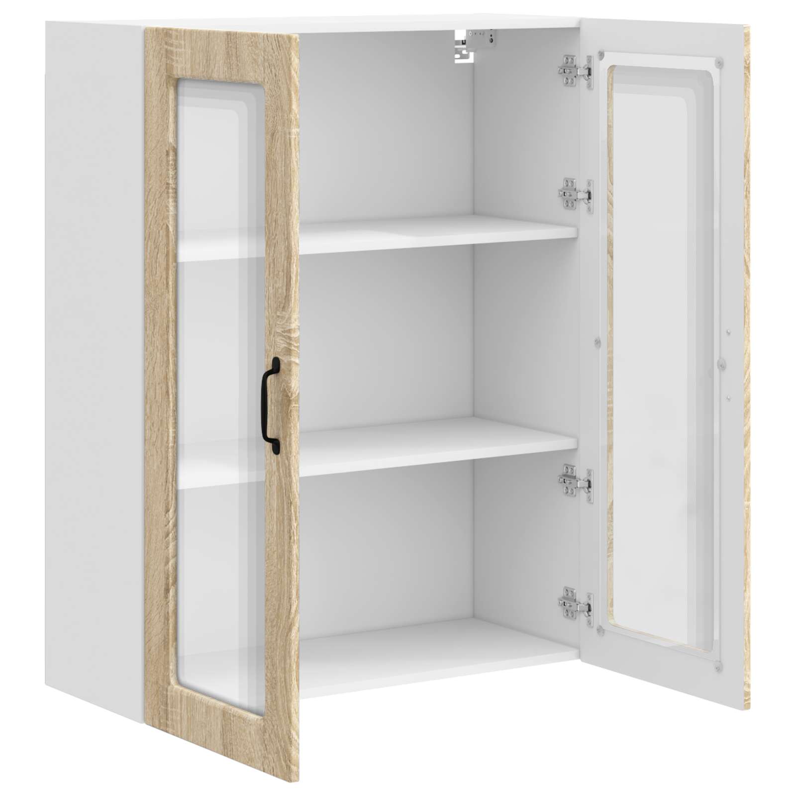 Virtuves skapis ar plauktu, ozols Sonoma, 80 x 31 x 100 cm