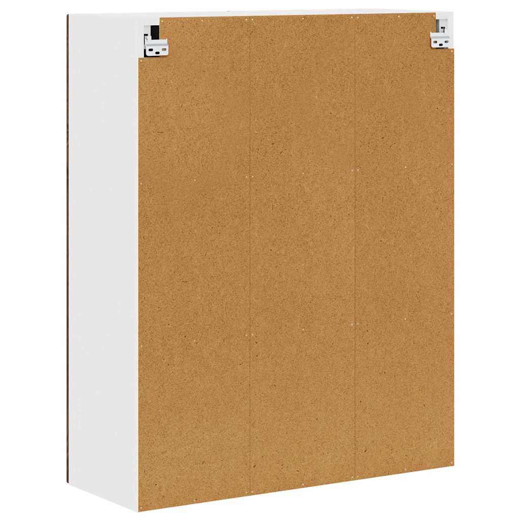 Kitchen Cabinet with Shelf Brown Oak 80 x 31 x 100 cm