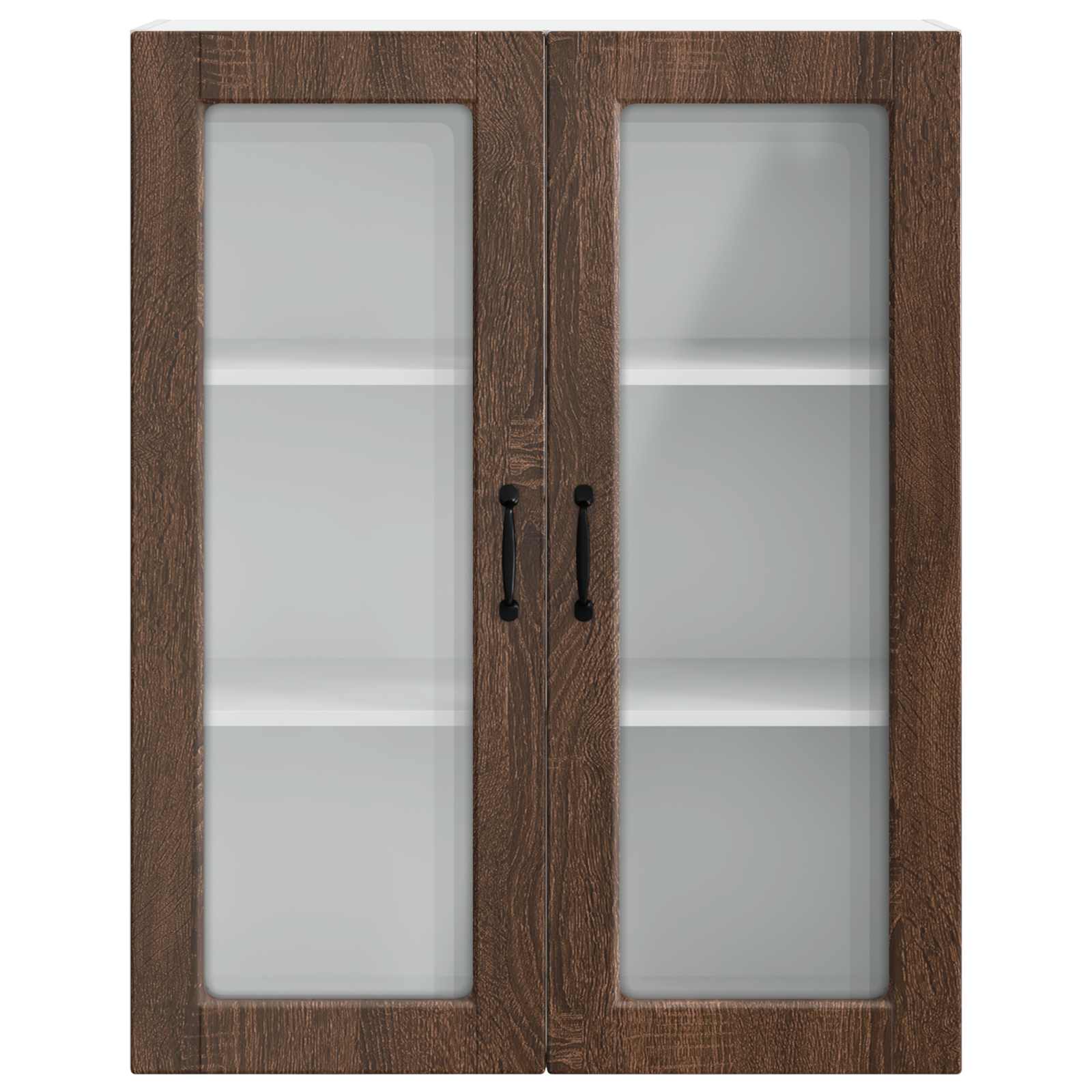 Kitchen Cabinet with Shelf Brown Oak 80 x 31 x 100 cm