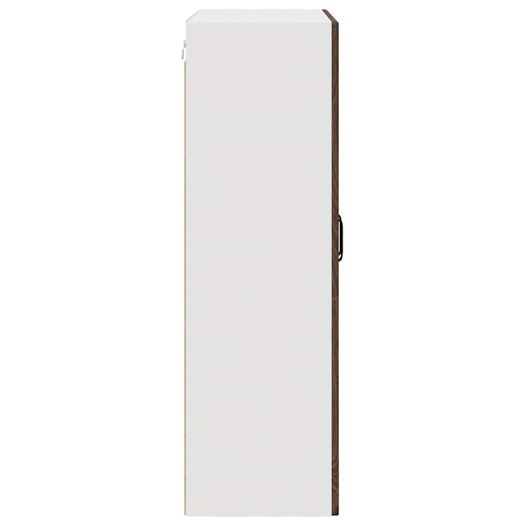 Kitchen Cabinet with Shelf Brown Oak 80 x 31 x 100 cm