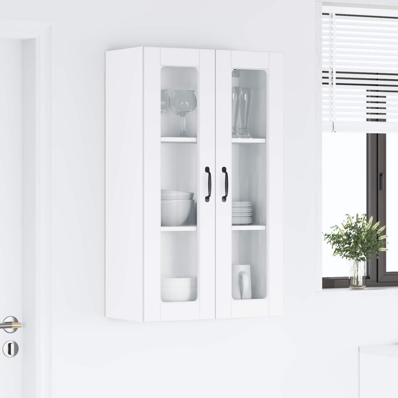 Virtuvės spintelė Balta 60 x 31 x 100 cm Apdirbta mediena