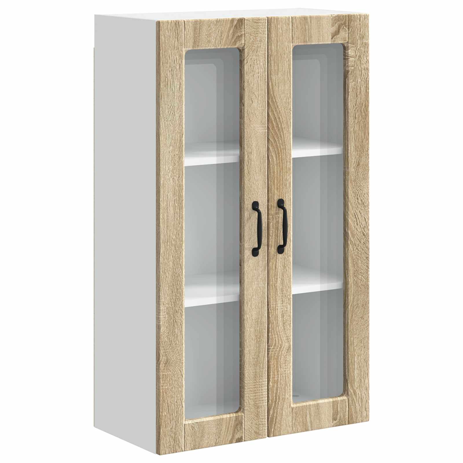 Virtuves skapis ar plauktu Sonoma ozols 60 x 31 x 100 cm