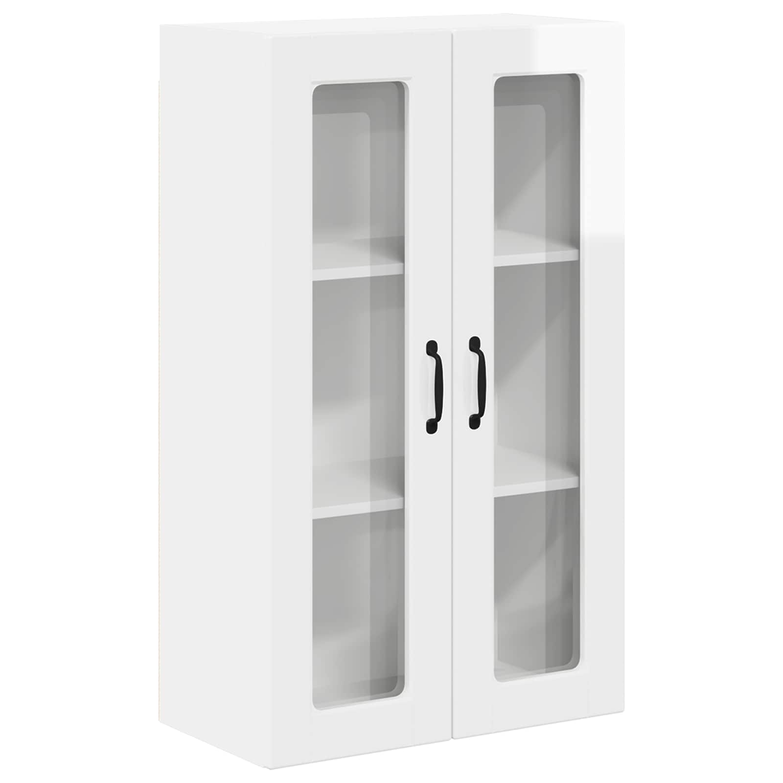 High Gloss White Kitchen Cabinet 60 x 31 x 100 cm