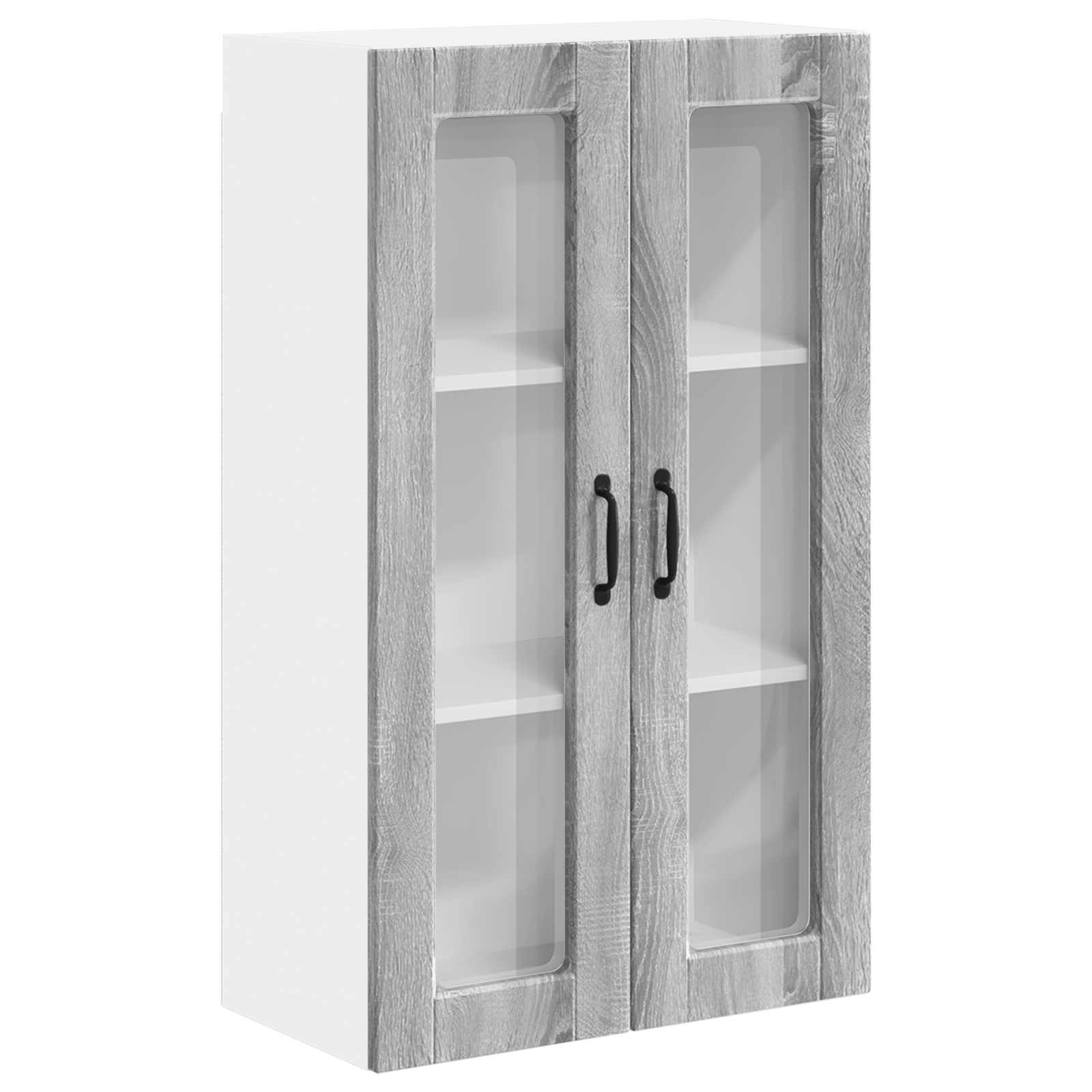 Kitchen Cabinet with Shelf Grey Sonoma 60 x 31 x 100 cm
